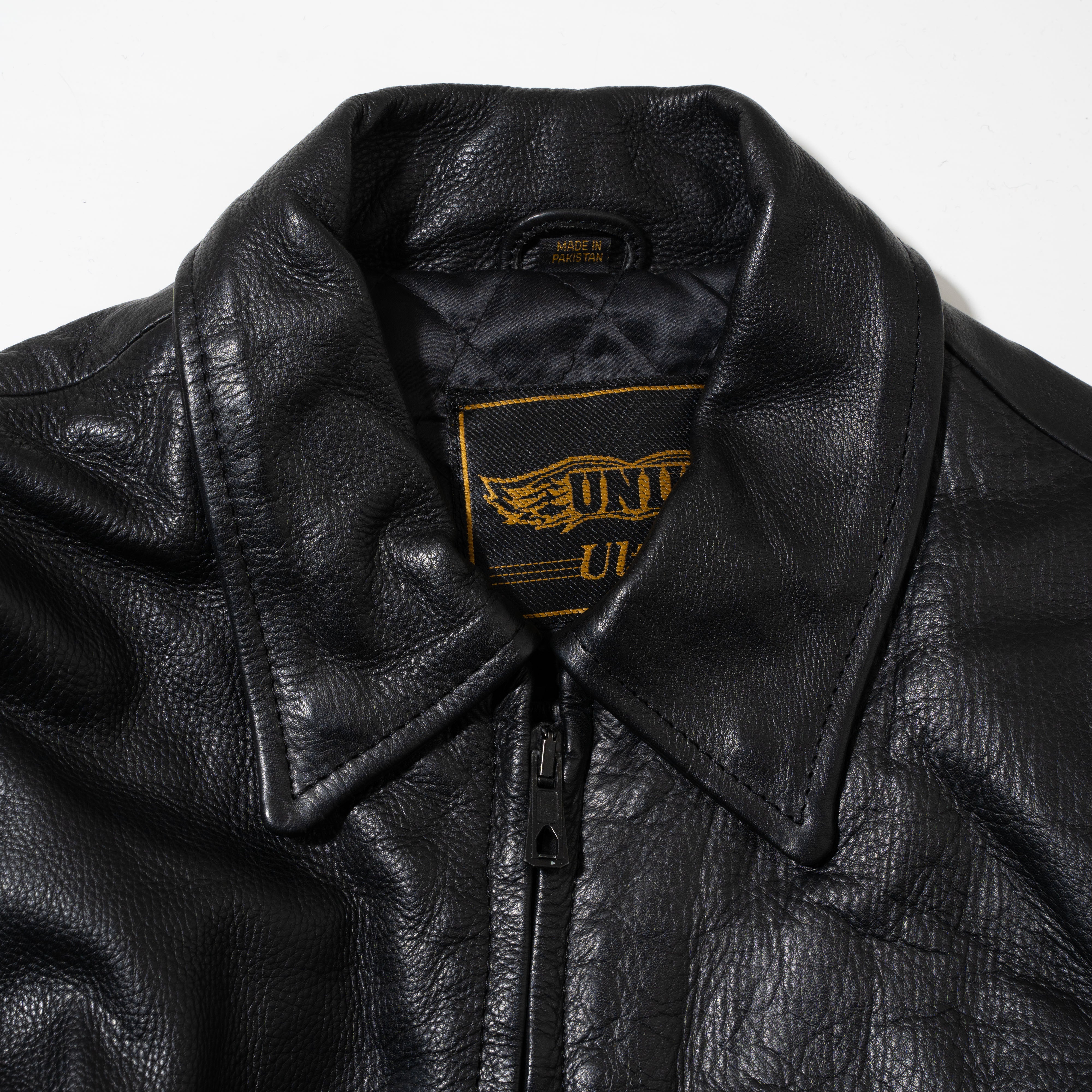 vintage single leather jacket – NOILL