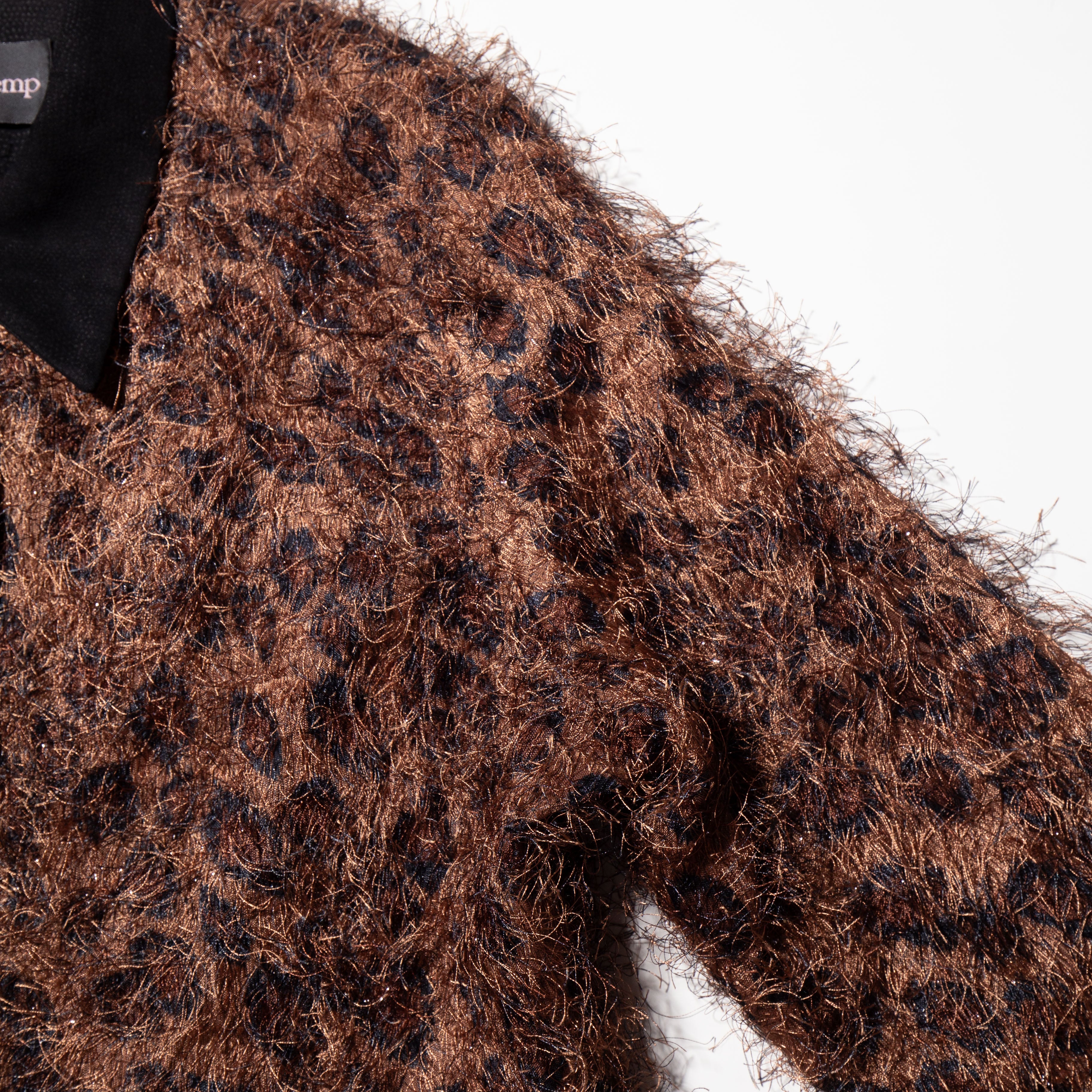 vintage shaggy leopard jacket – NOILL
