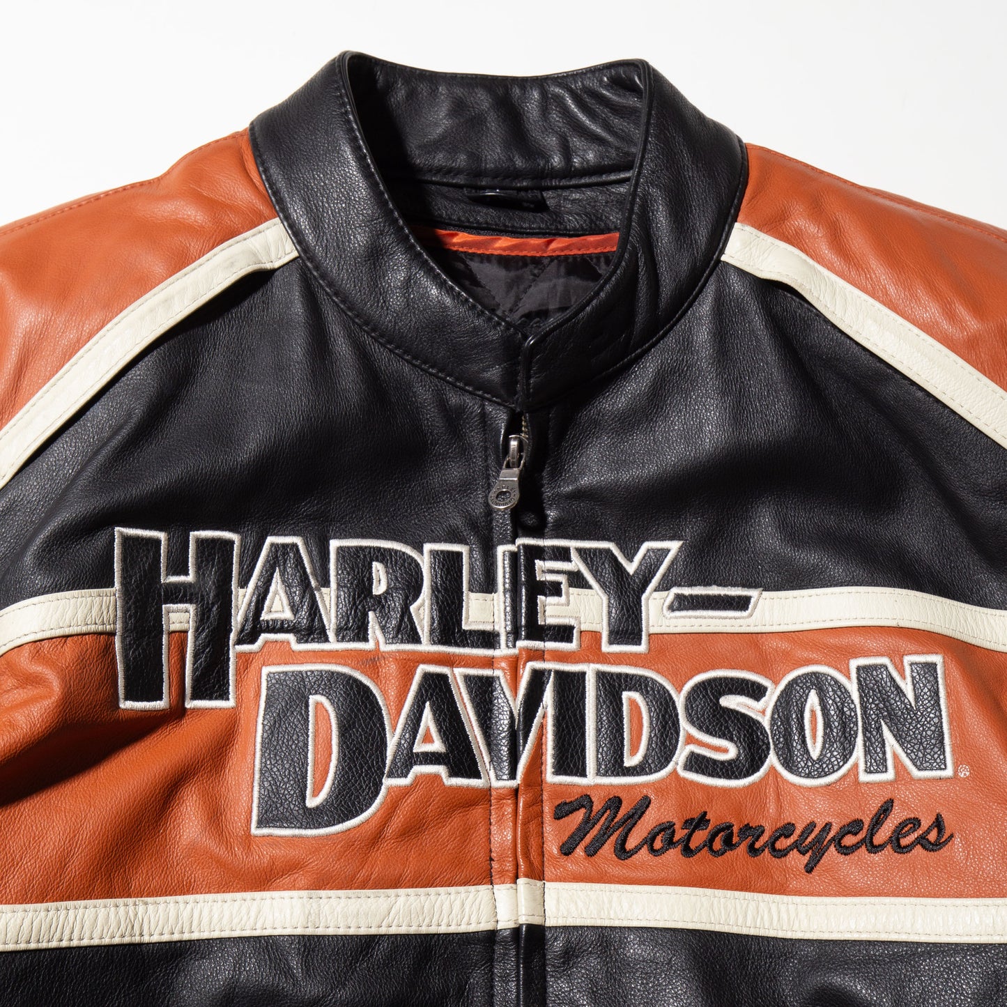 vintage harley davidson motorcycle leather jacket