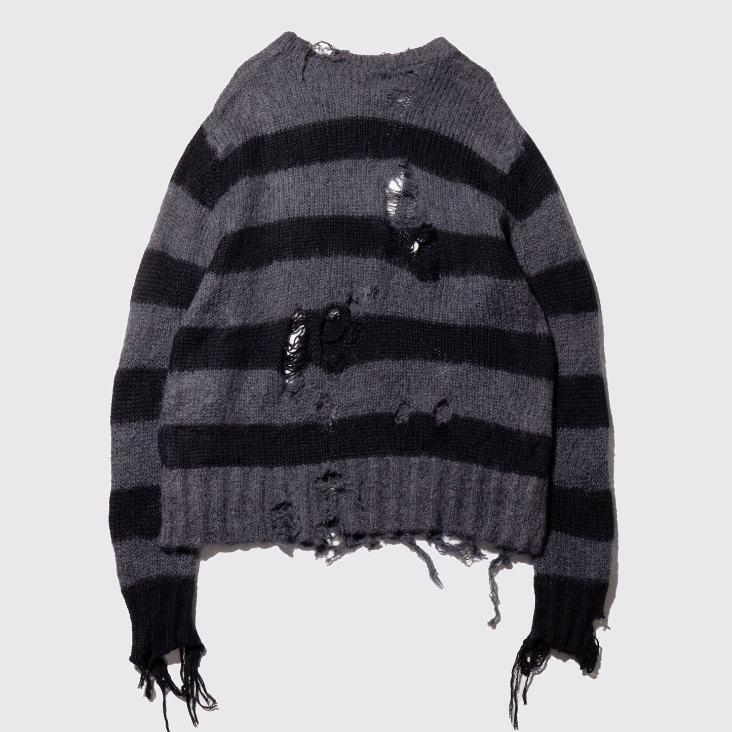 vintage broken border mohair sweater