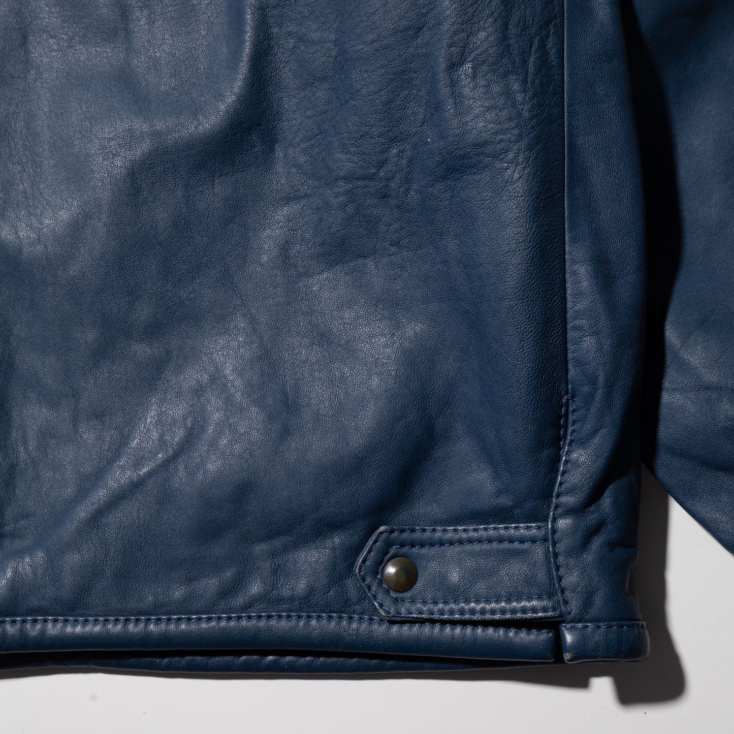 vintage euro single leather jacket , detachable sleeve
