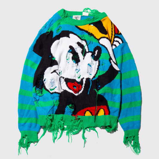vintage 90's Disney broken mickey sweater