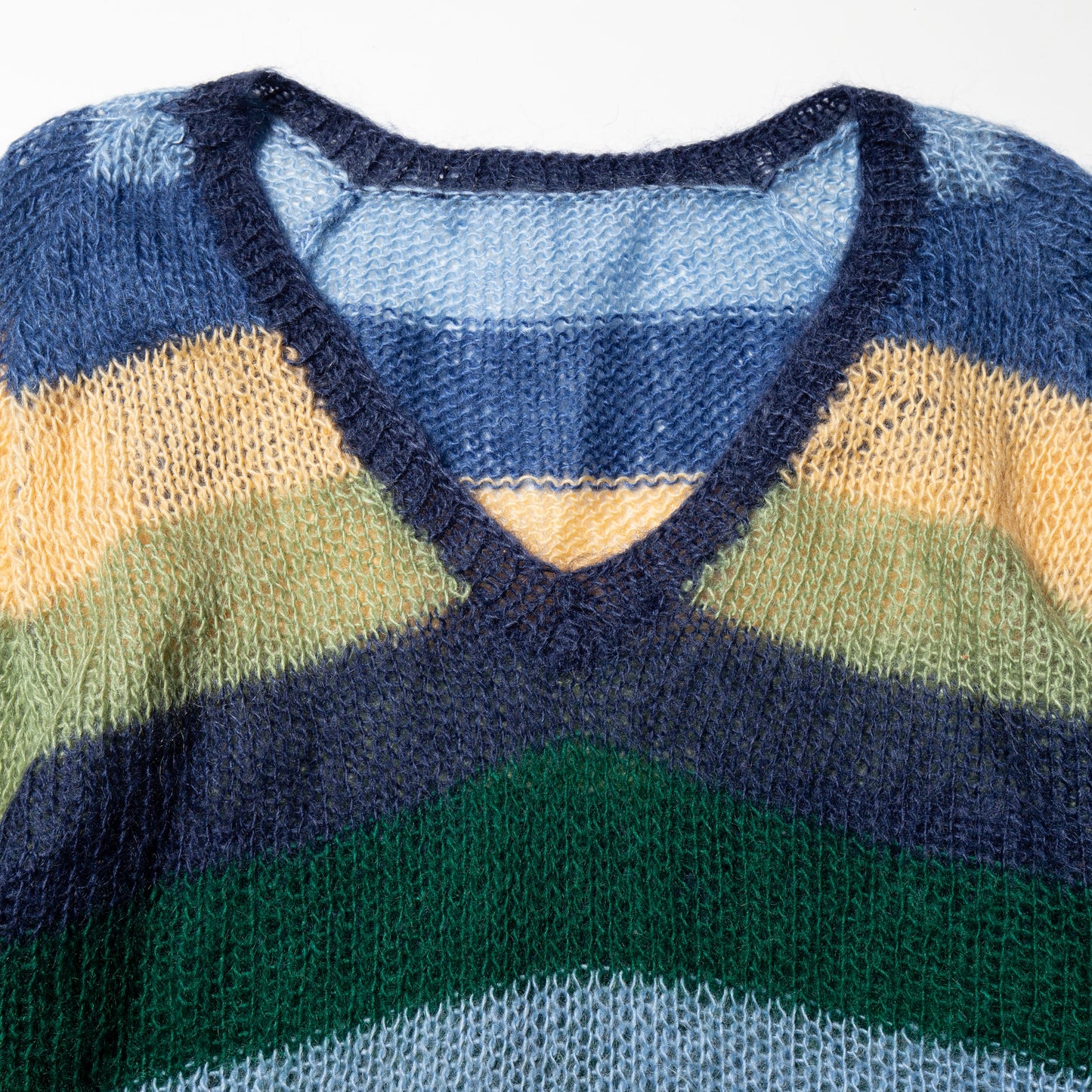 vintage border mohair sweater
