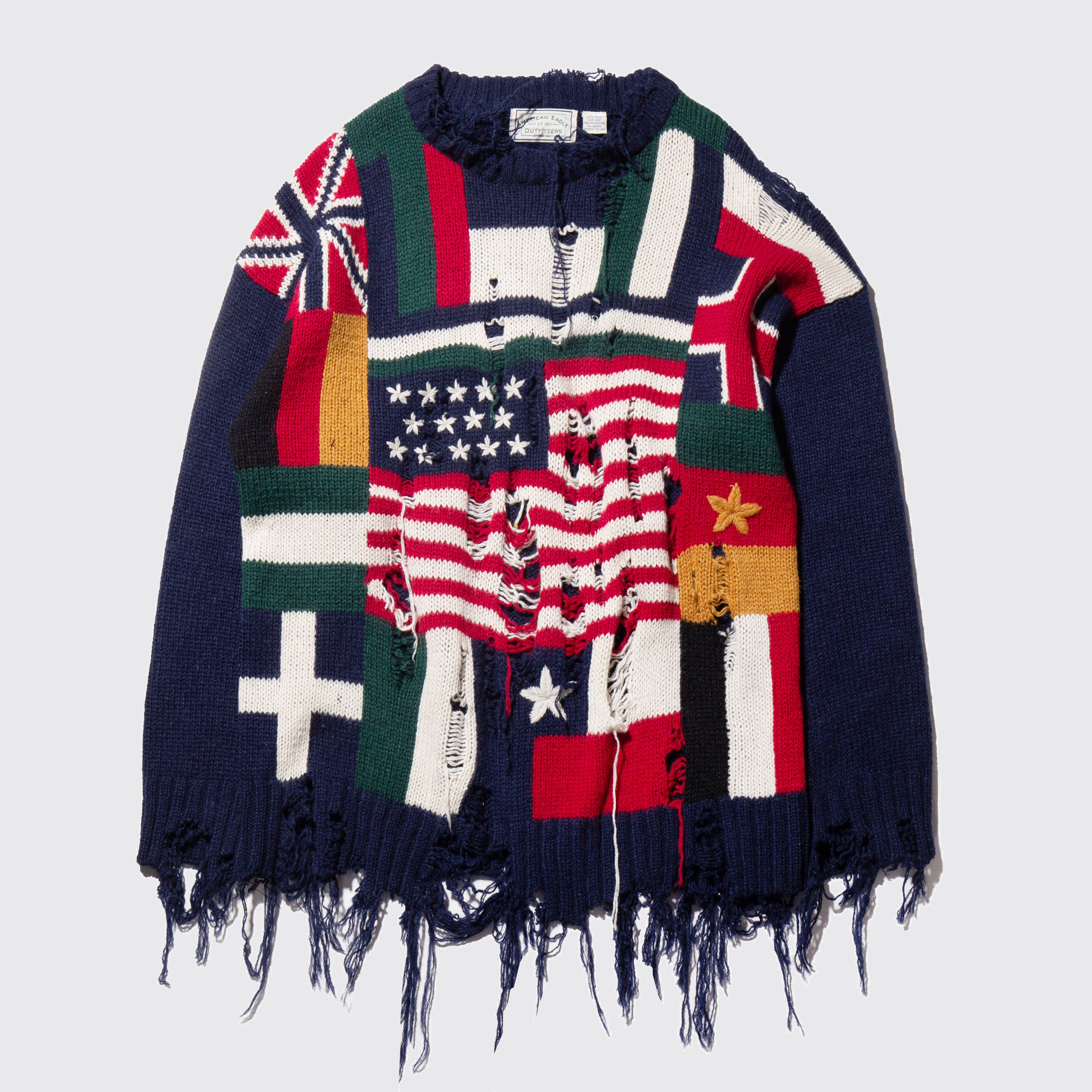 NOILL BROKEN FLAG SWEATER BORO | travelmiller.com.br