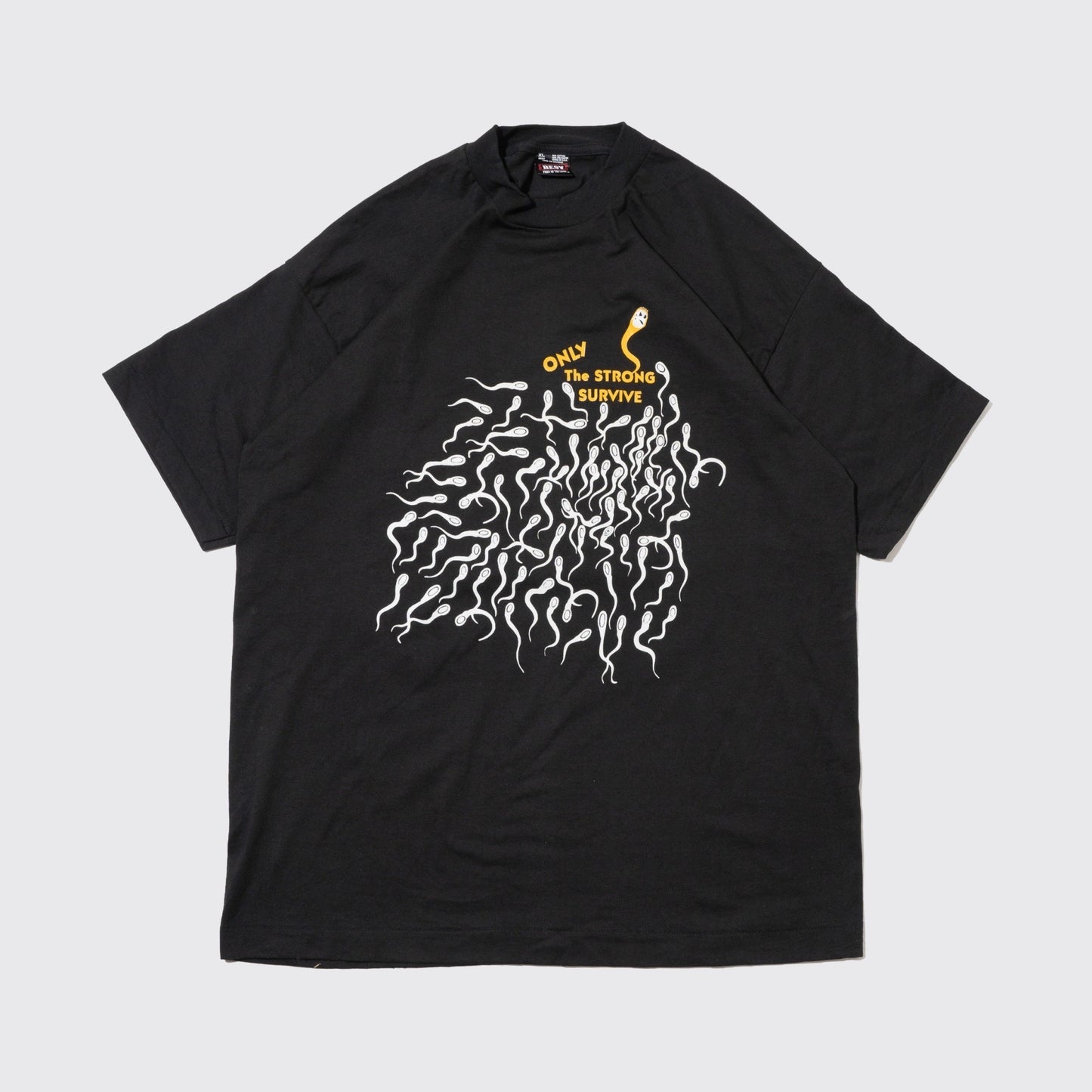 vintage 90's sperm t-shirt , body-screen stars dead stock