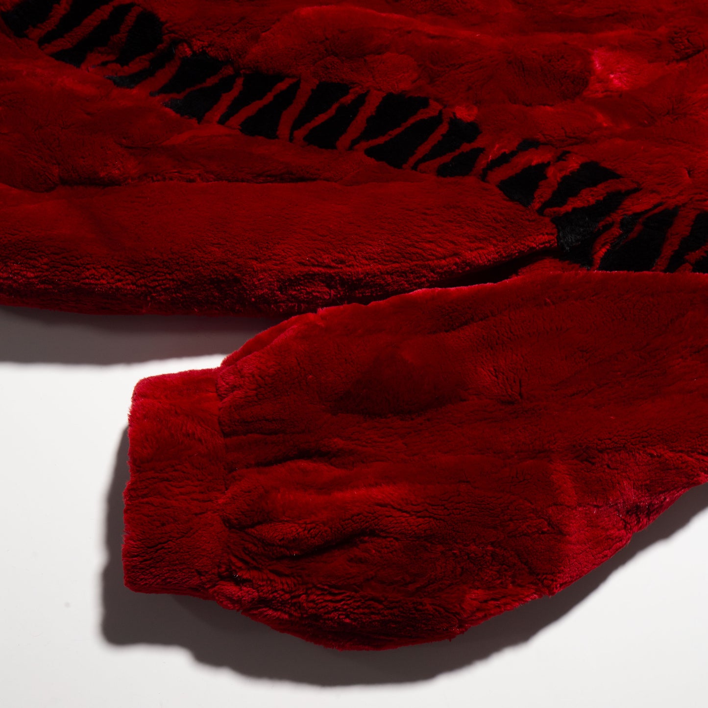 vintage zipped fur jacket