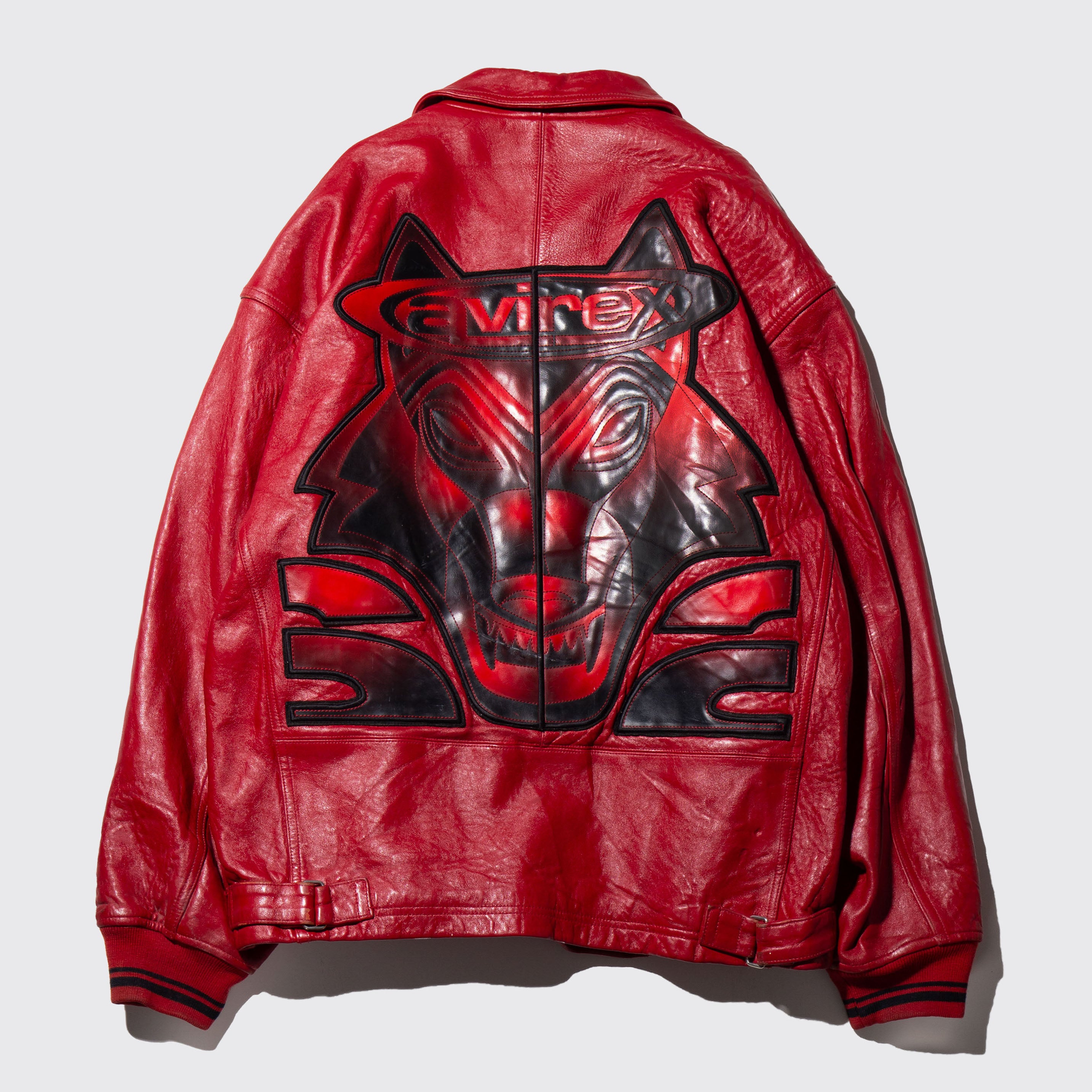 Wolf on sale biker jacket