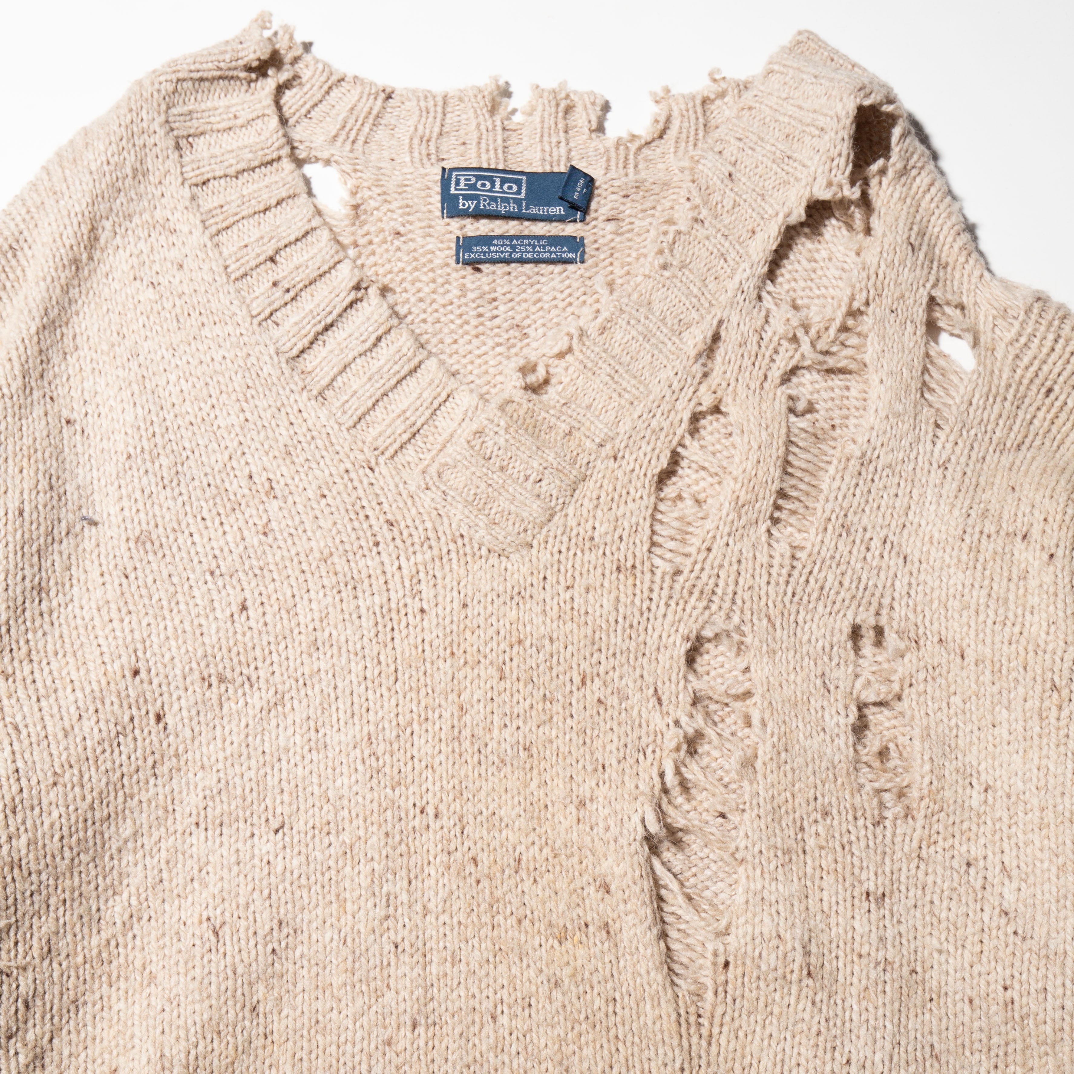 vintage polo ralph lauren broken sweater – NOILL