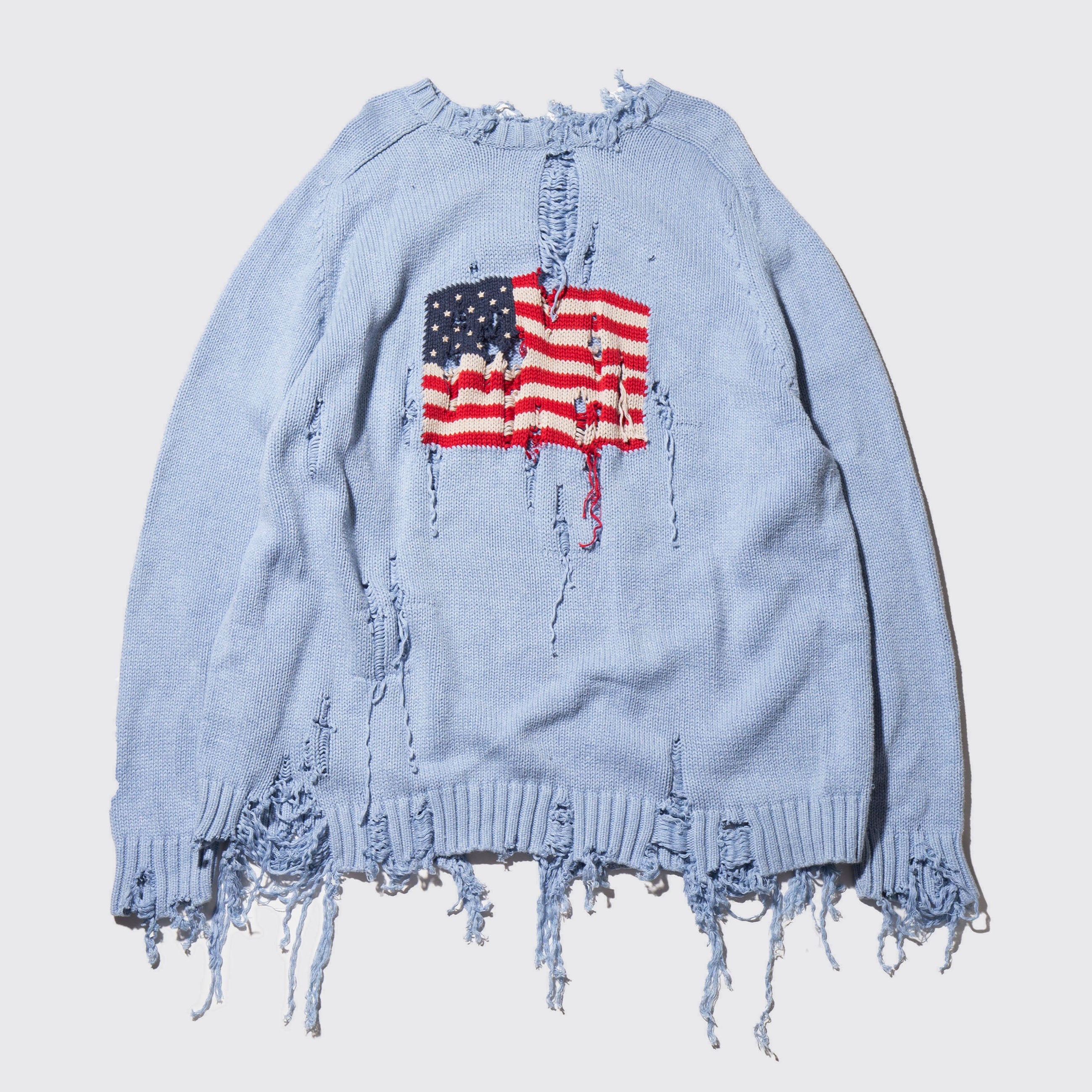vintage broken flag sweater – NOILL