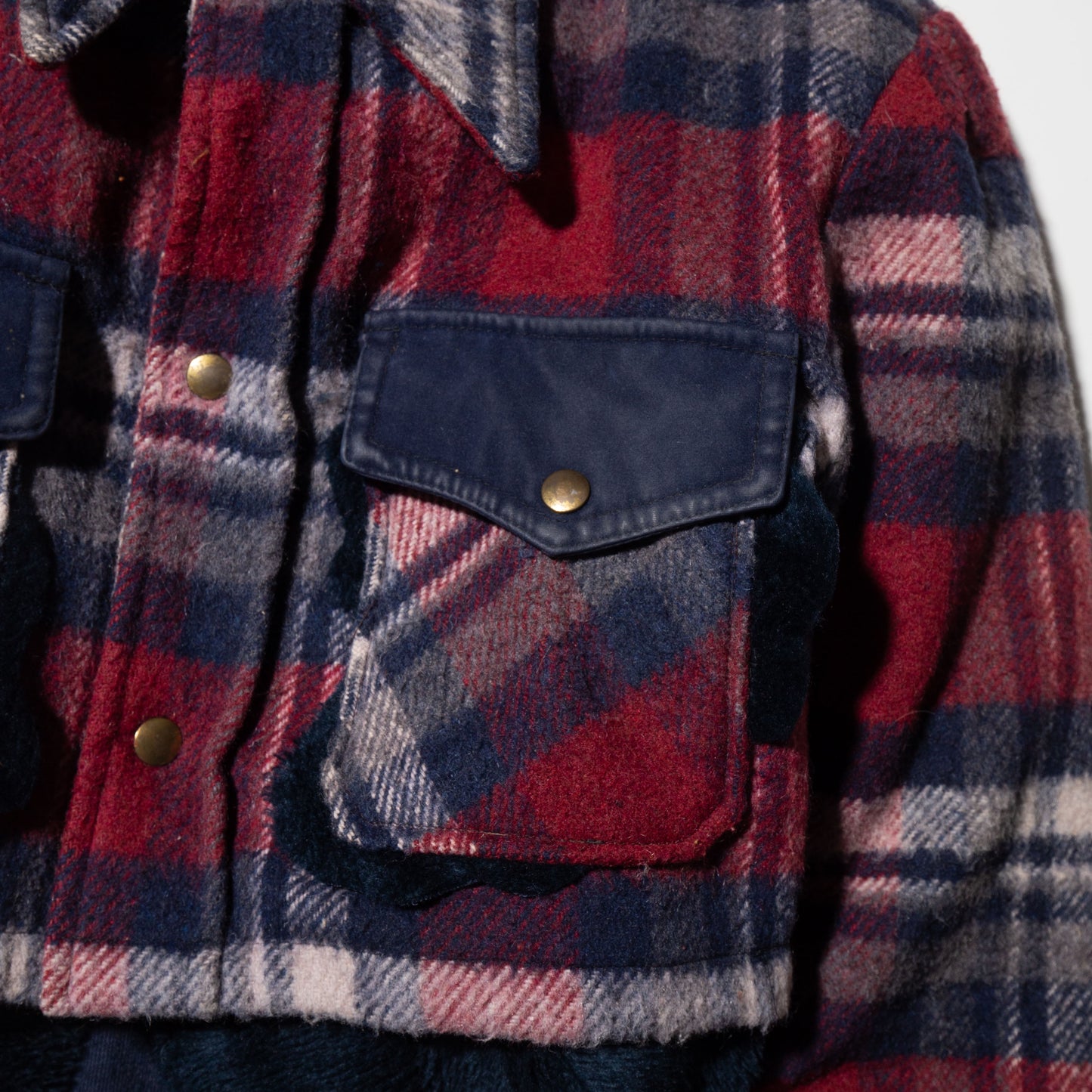 remake broken boa jacket