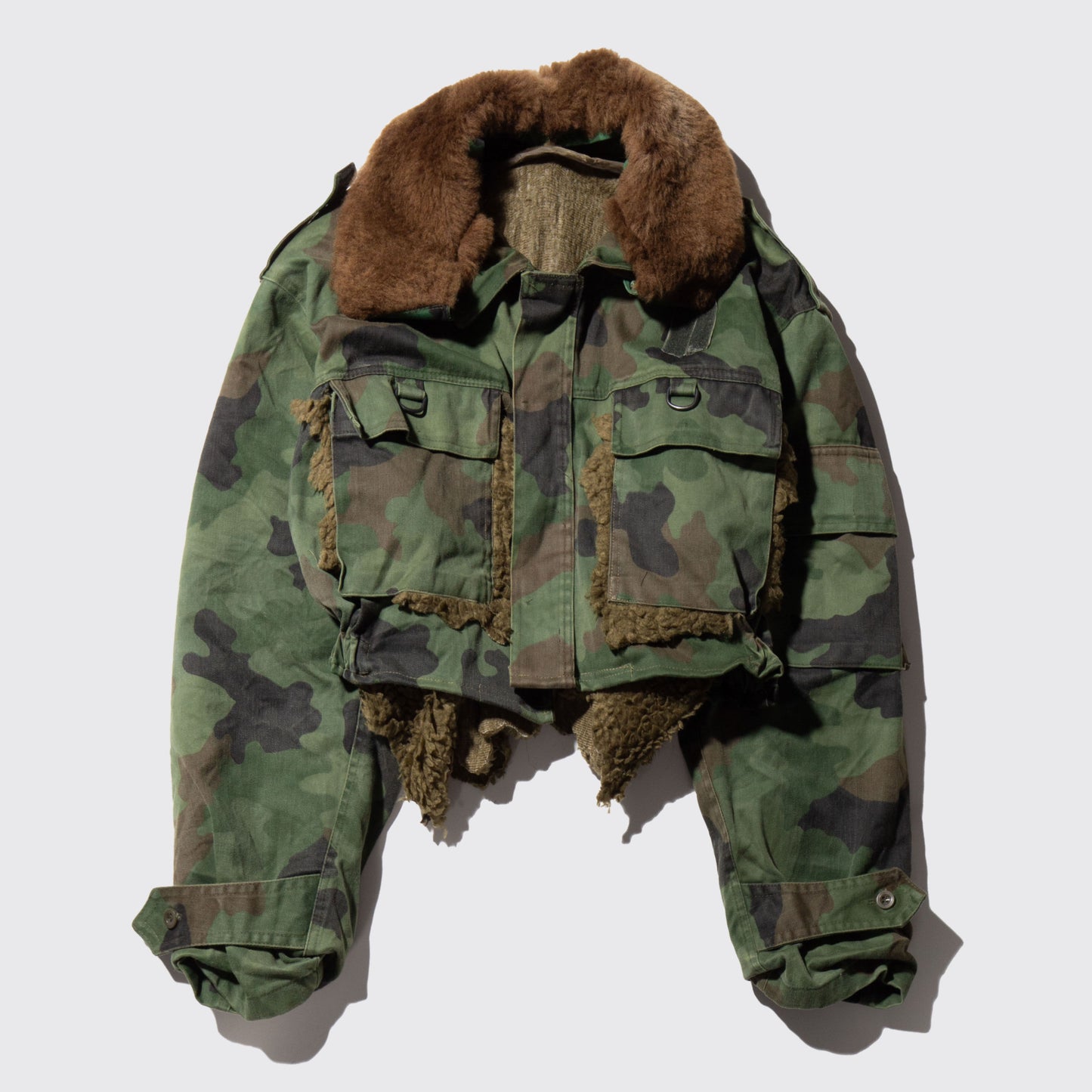 remake broken boa field jacket