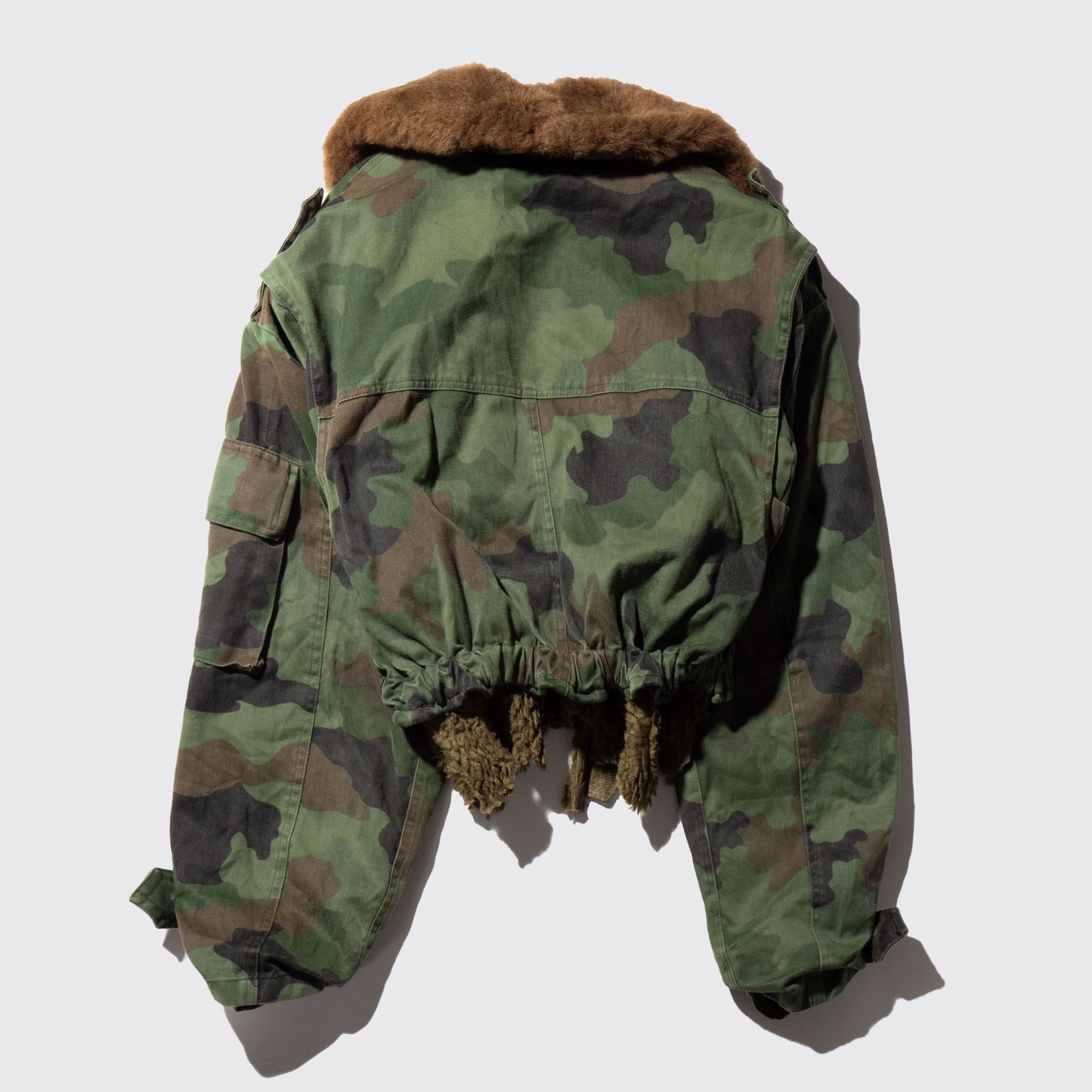 remake broken boa field jacket