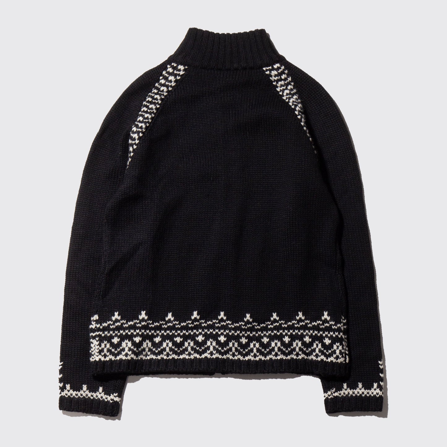 vintage nordic drivers sweater
