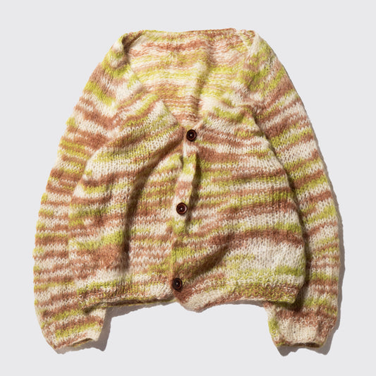 vintage melange mohair cardigan