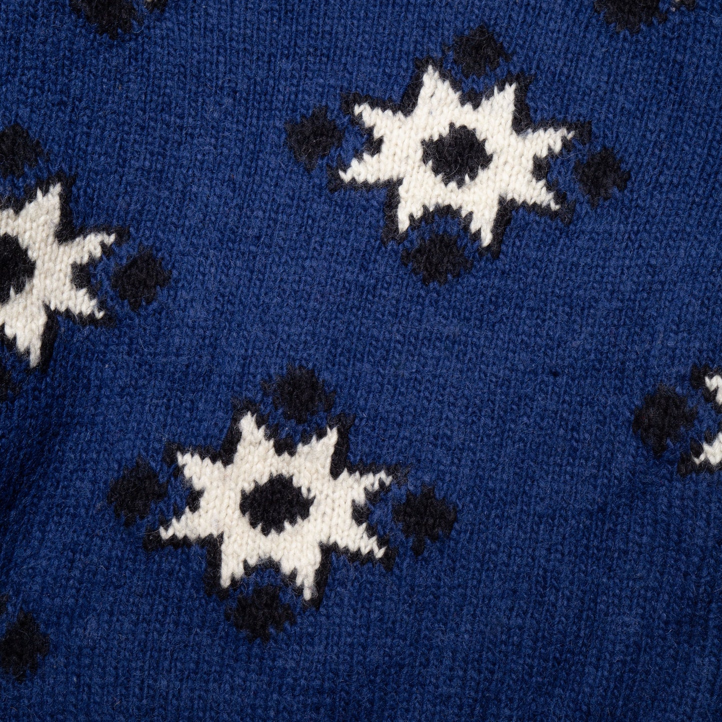 vintage u.k black rox star hand knit sweater