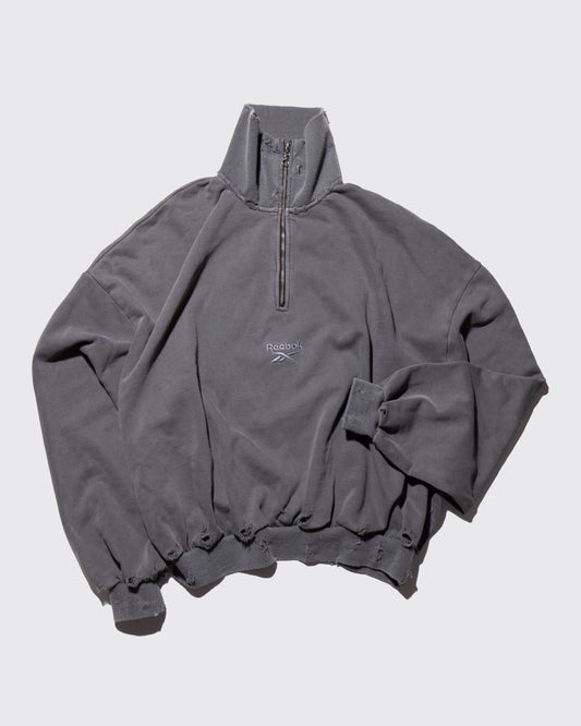 NOILL × Reebok - " BORO HALF ZIP SWEAT FADE "