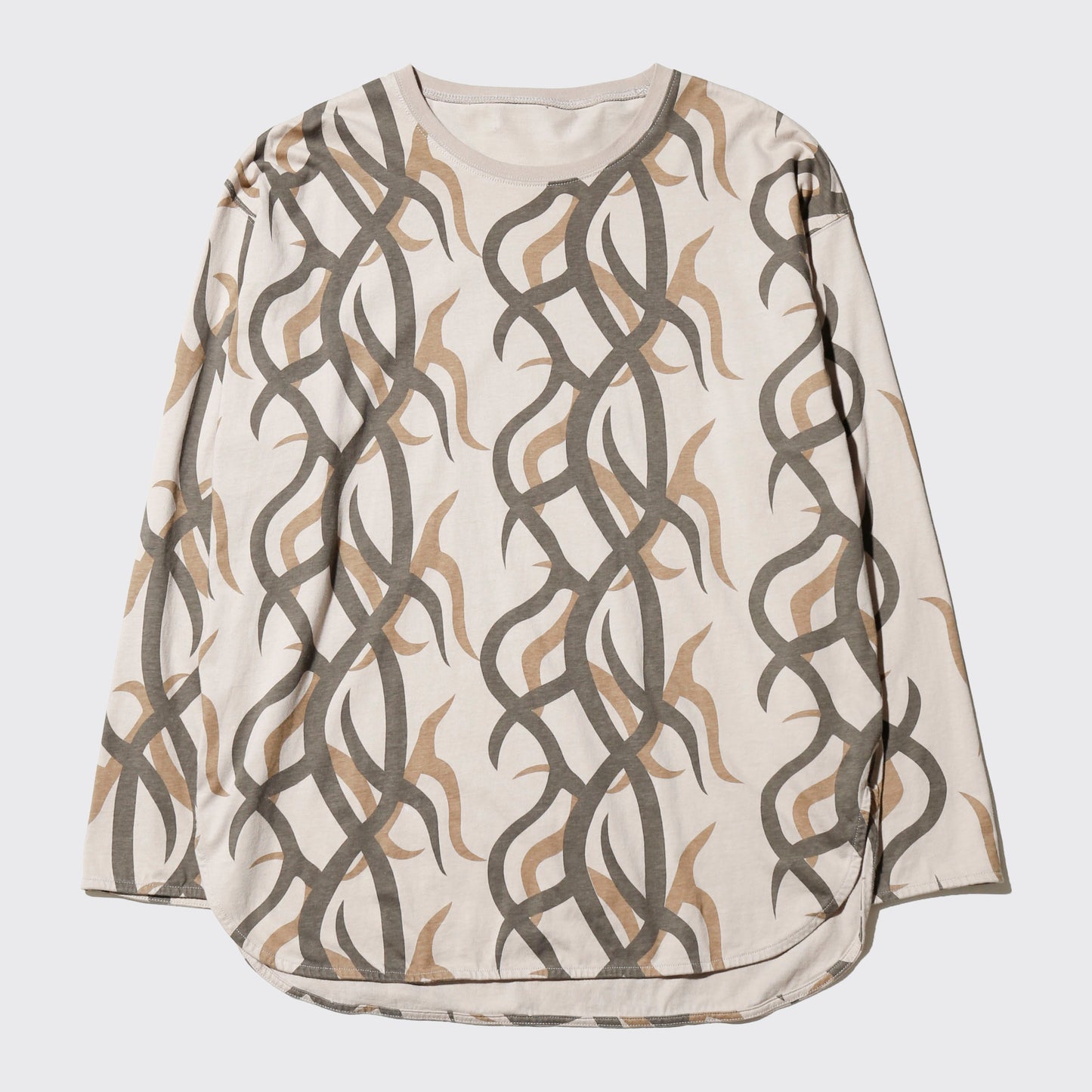 vintage tribal camo l/s