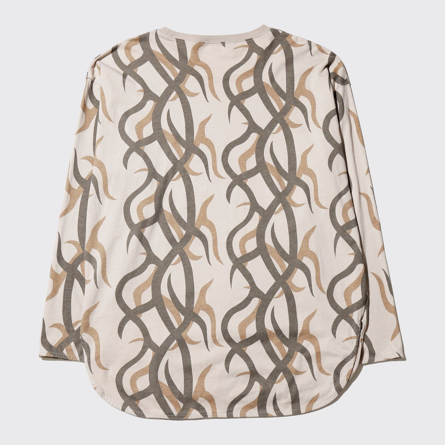 vintage tribal camo l/s