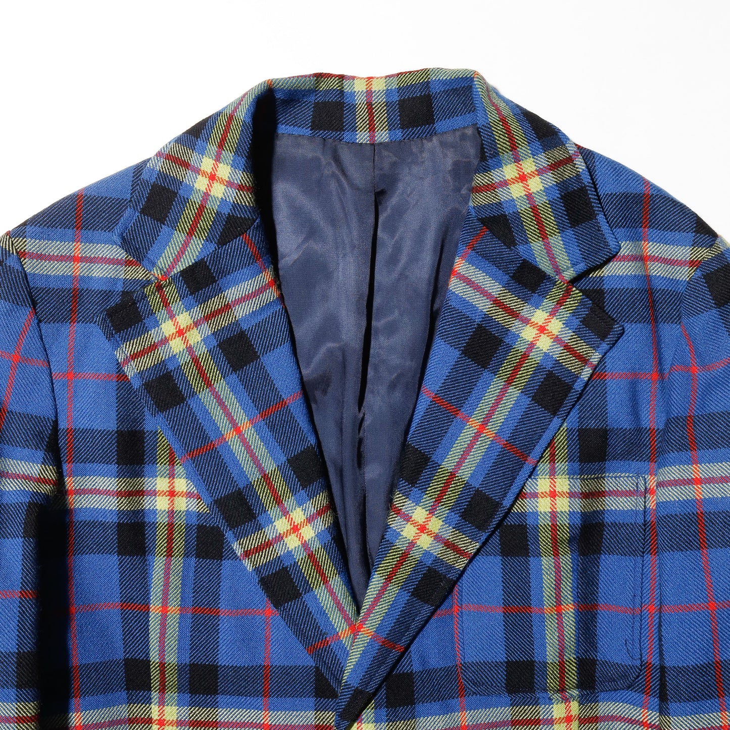 vintage 70's Florence Rohrs tartan check flare order set up