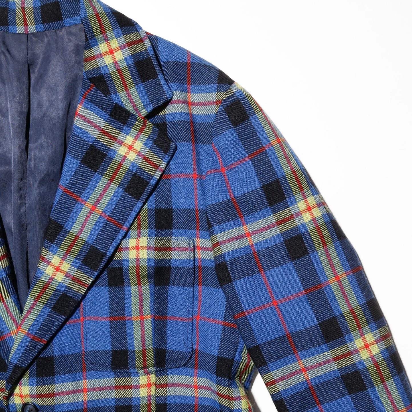 vintage 70's Florence Rohrs tartan check flare order set up