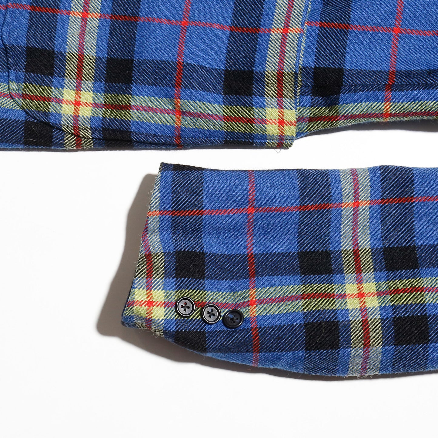 vintage 70's Florence Rohrs tartan check flare order set up