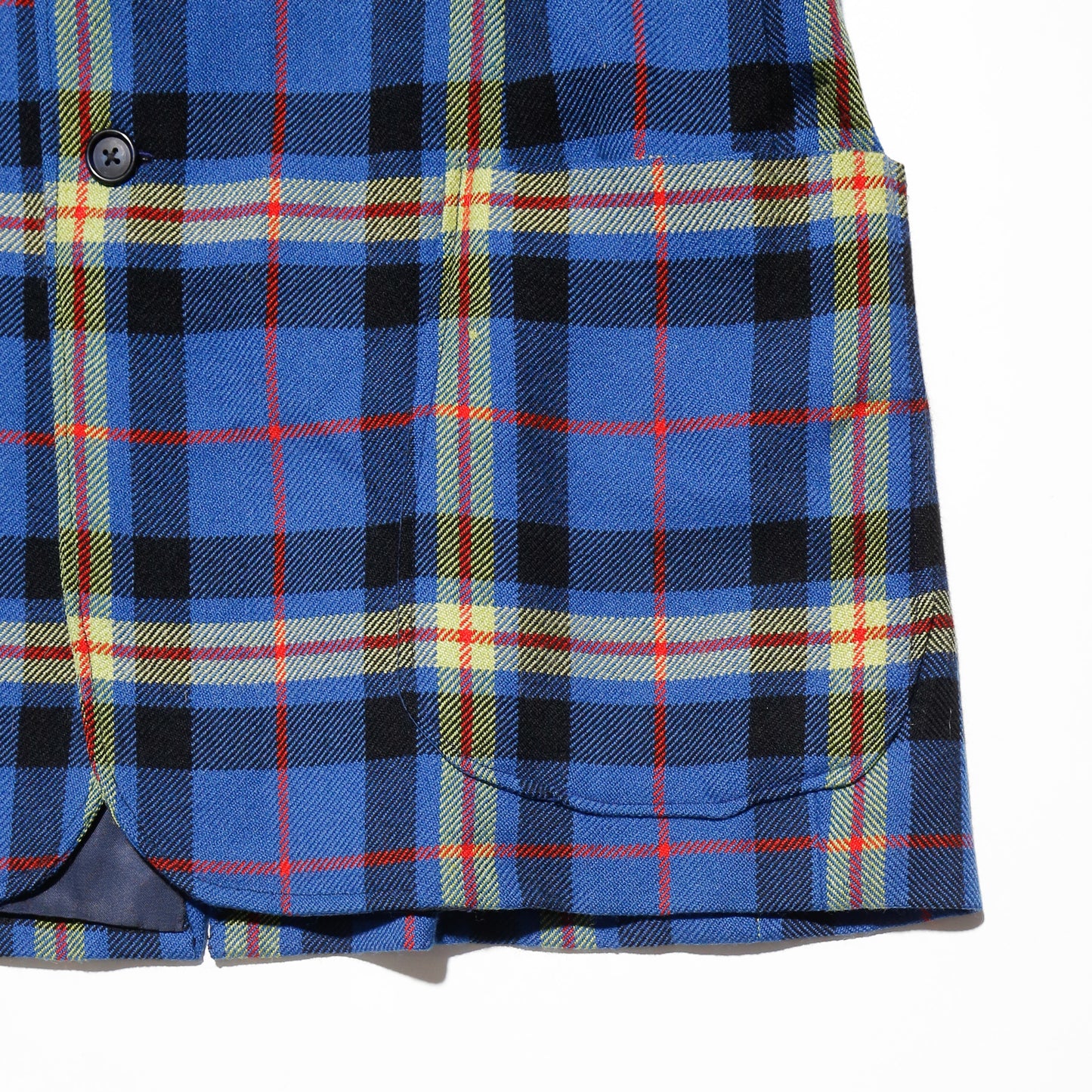 vintage 70's Florence Rohrs tartan check flare order set up