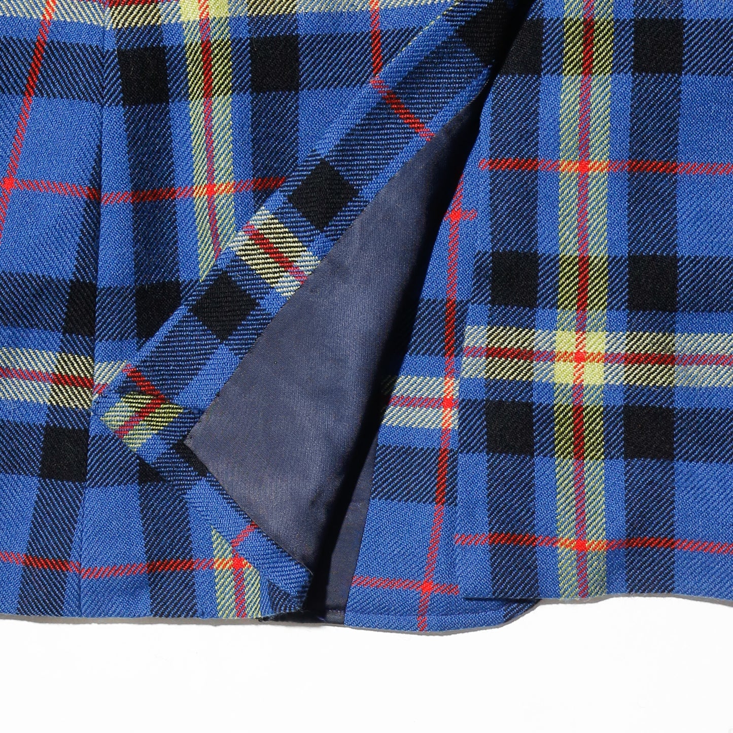 vintage 70's Florence Rohrs tartan check flare order set up