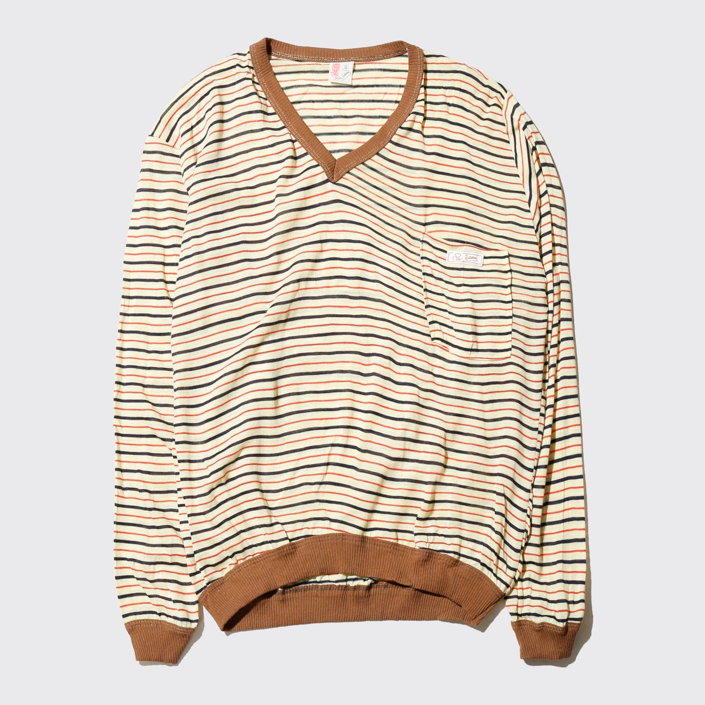 vintage euro border rib combi cut sew