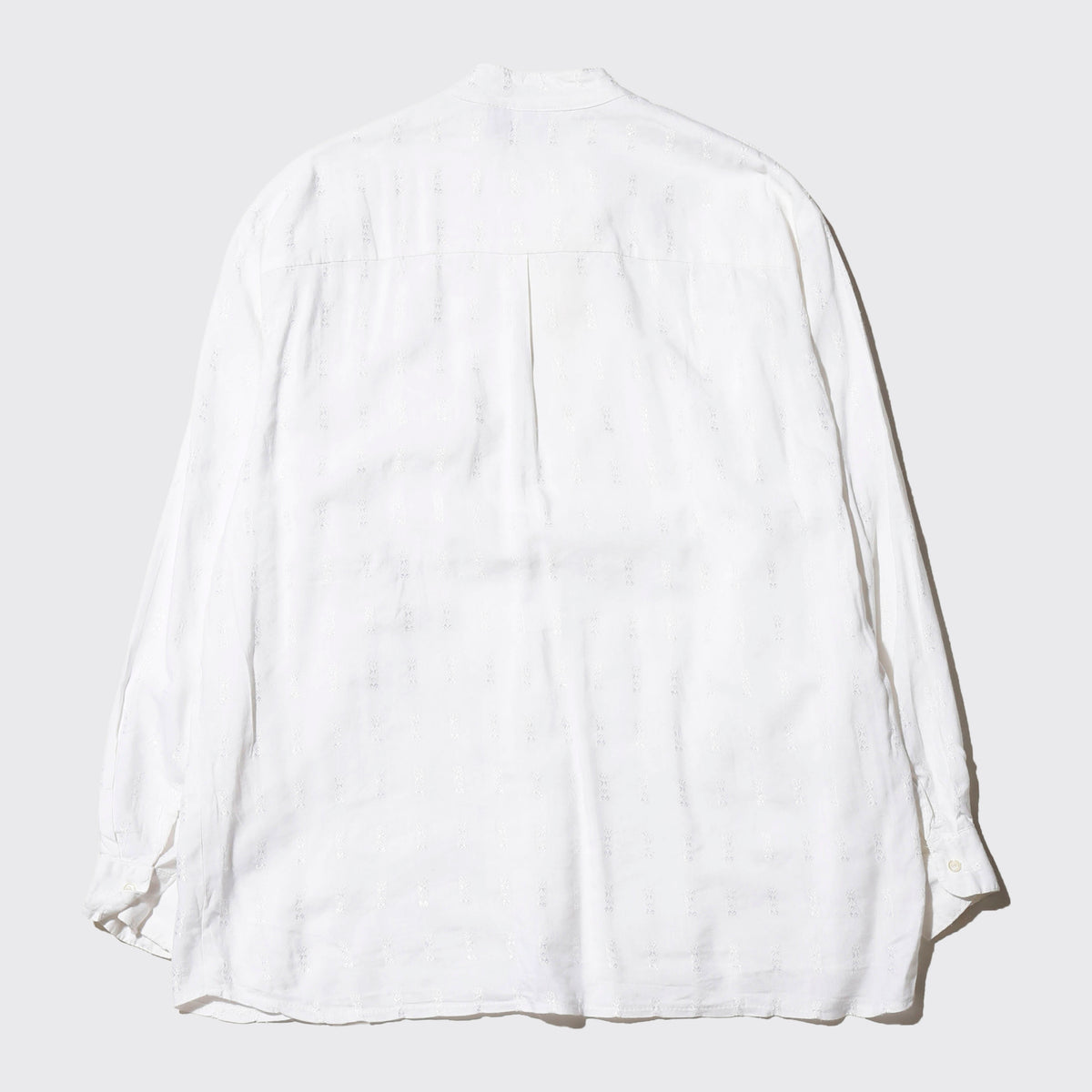 vintage euro floral rayon mandarin collar shirt
