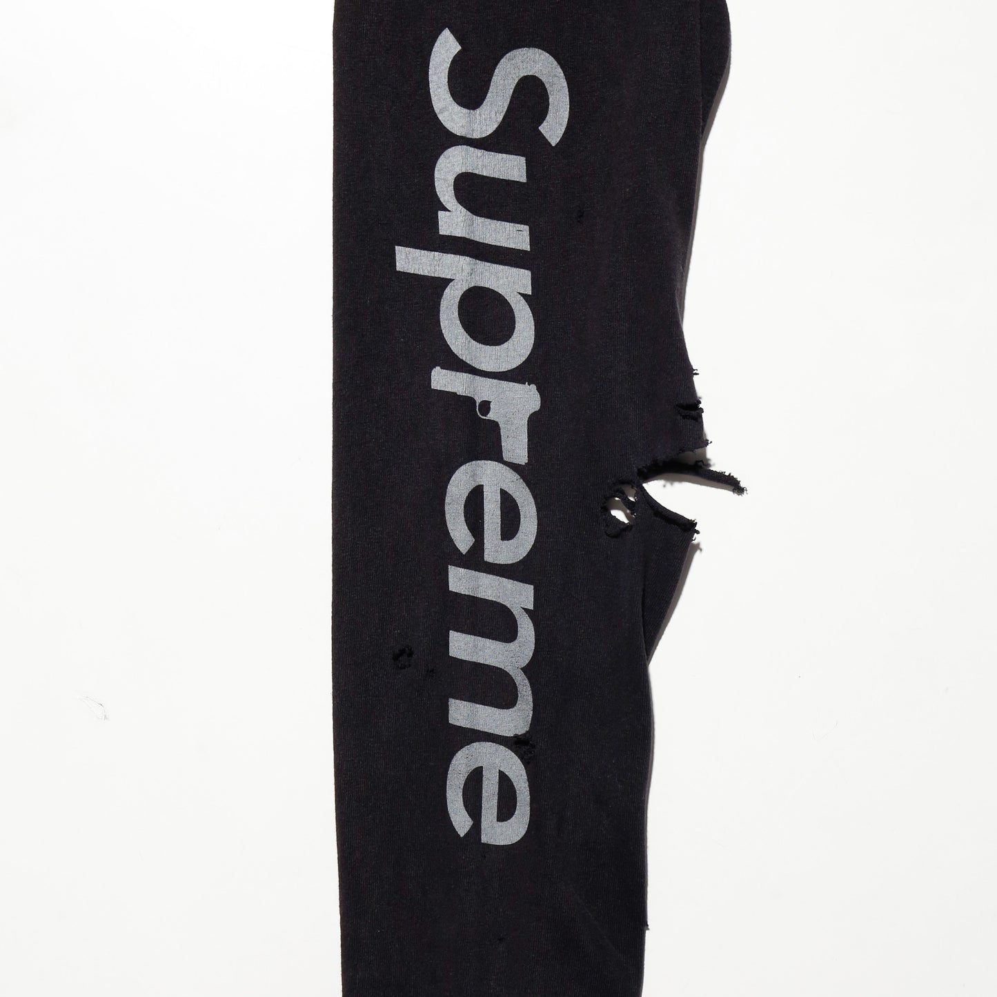 *one-off hybrid hooded cut sew