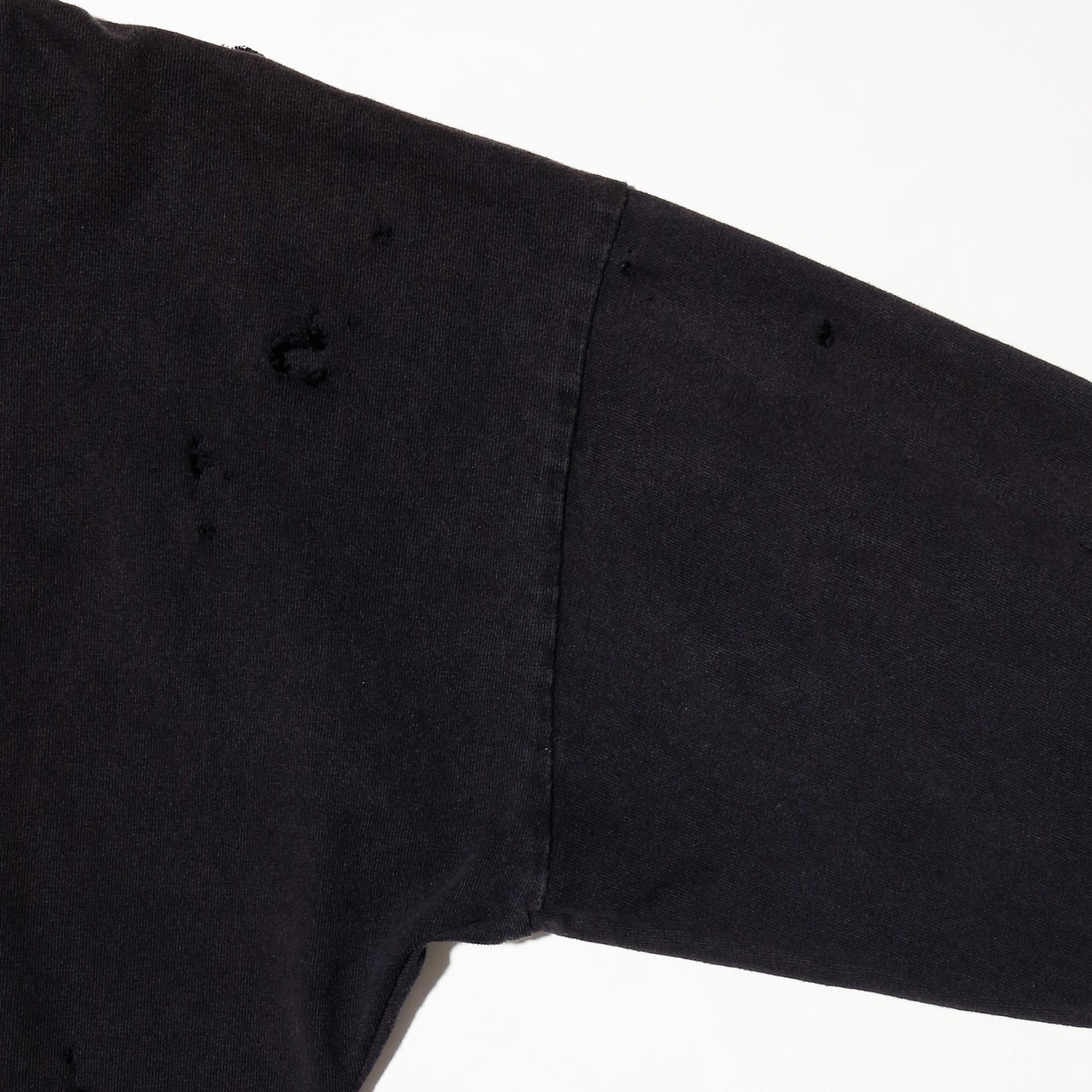 *one-off hybrid hooded cut sew