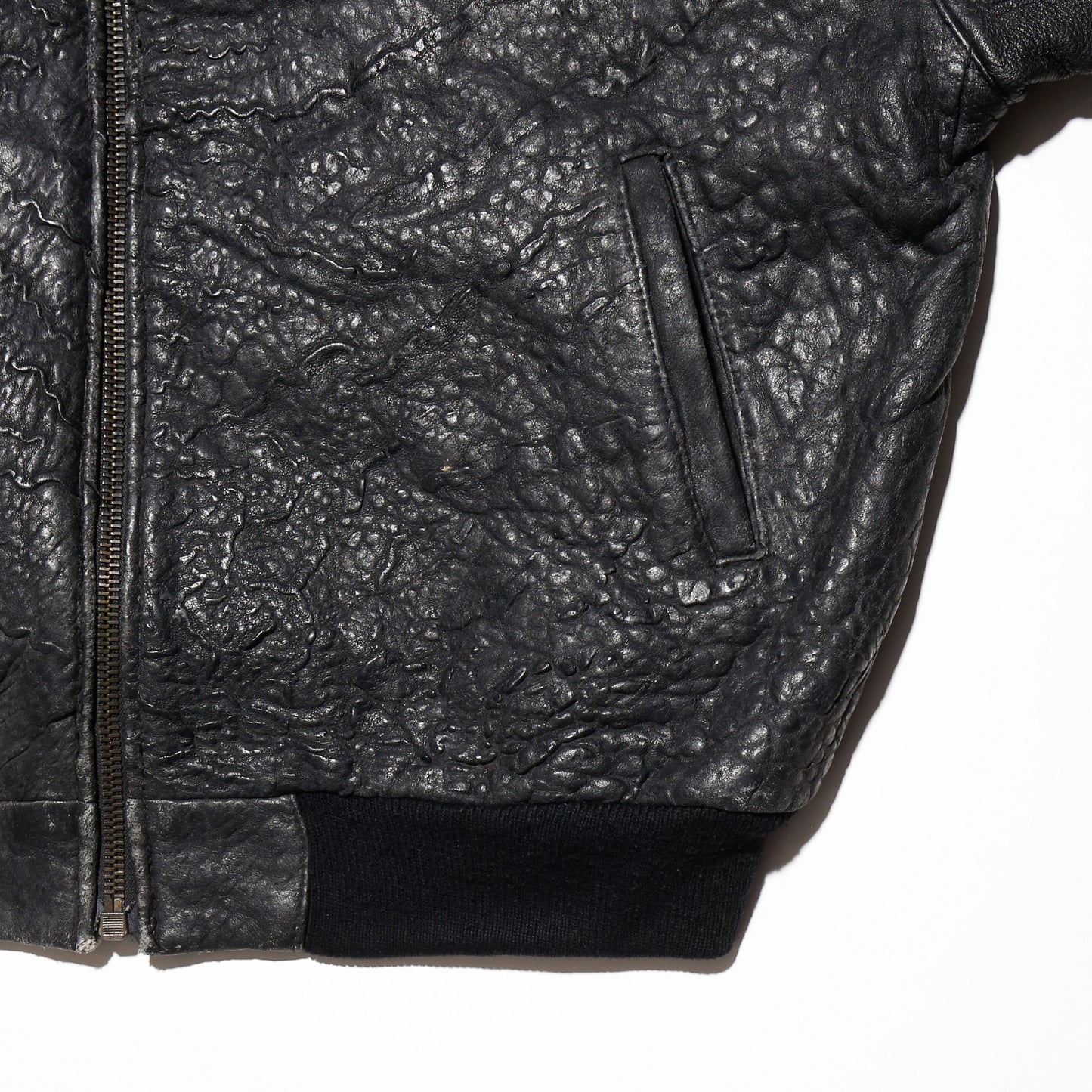 vintage James Dean leather bomber jacket
