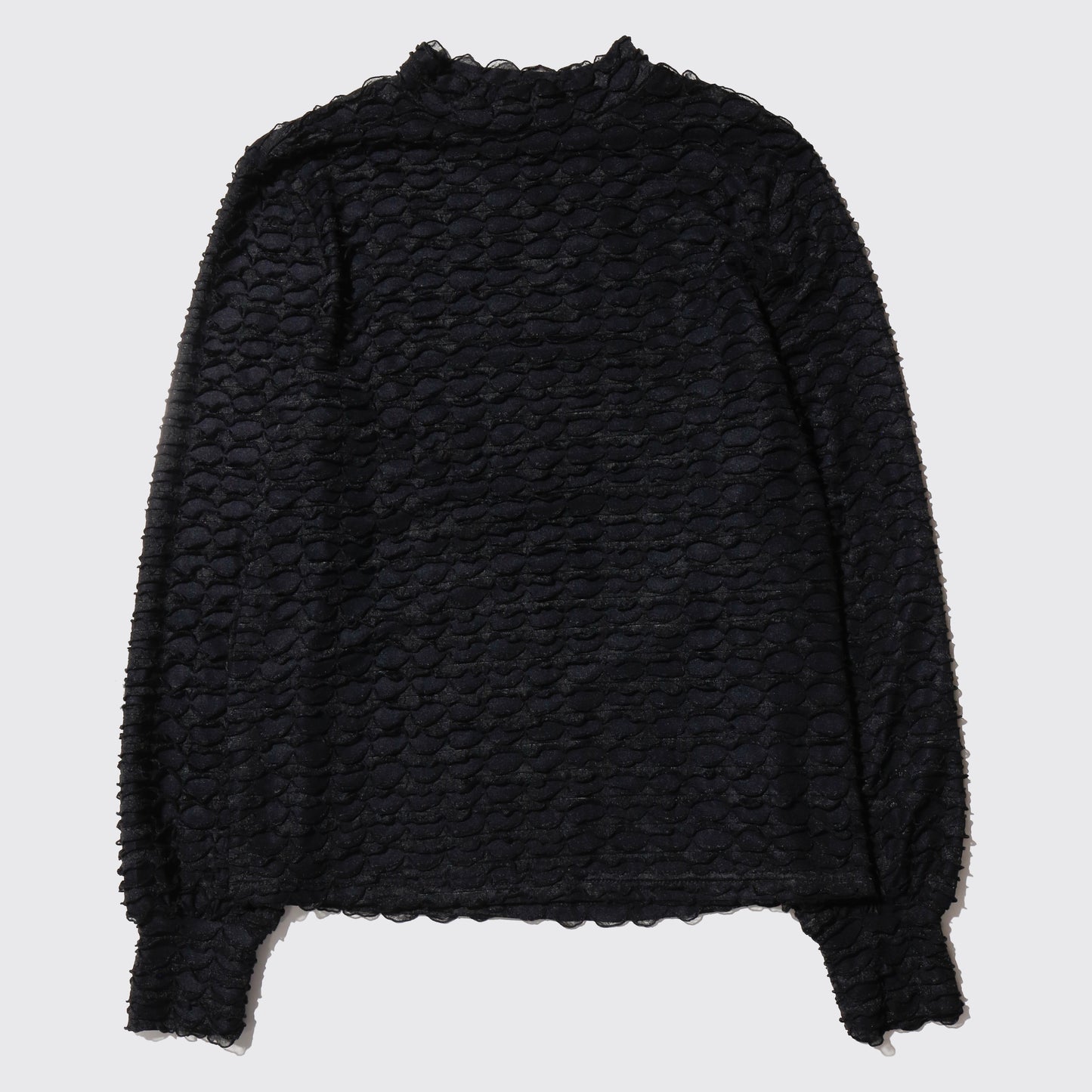 vintage textured frill cut sew