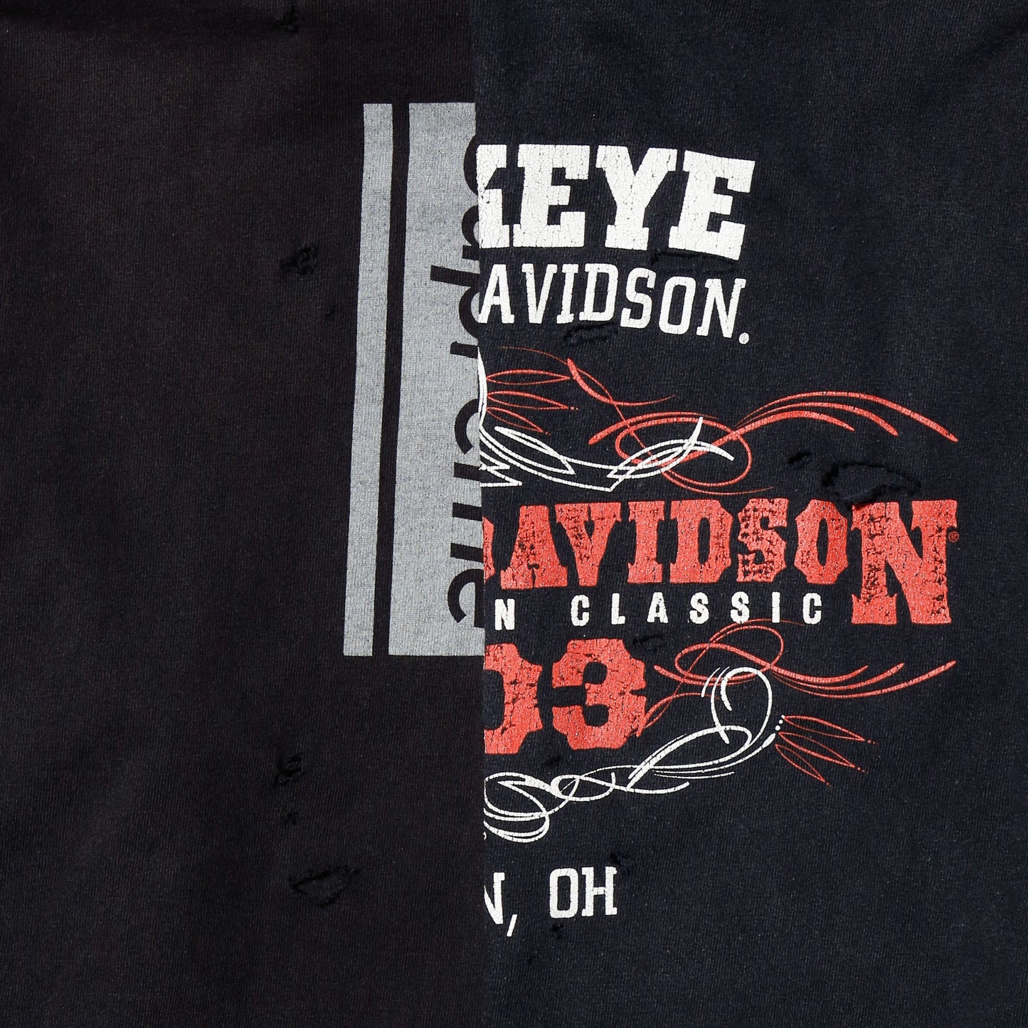 *one-off hybrid hooded cut sew