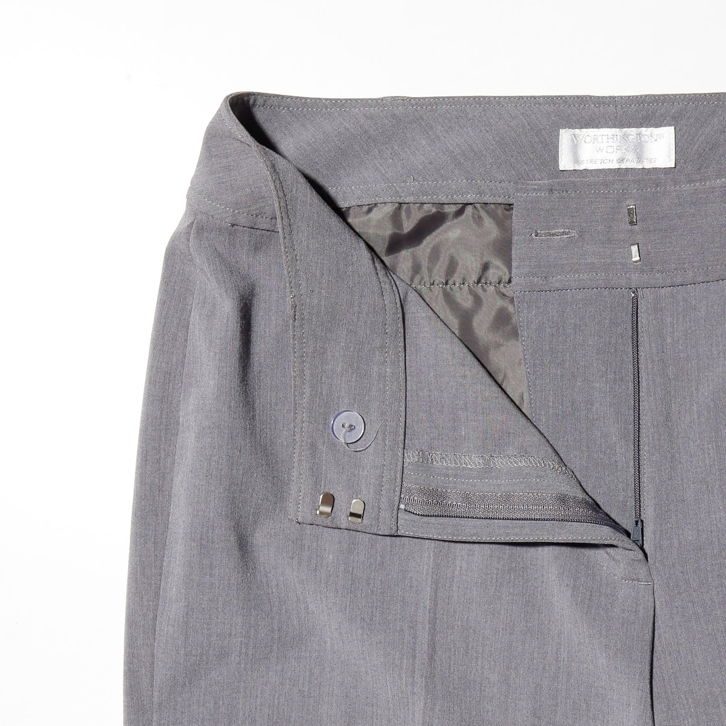 vintage low rise wide slacks