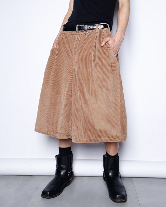 vintage perry ellis corduroy wide shorts