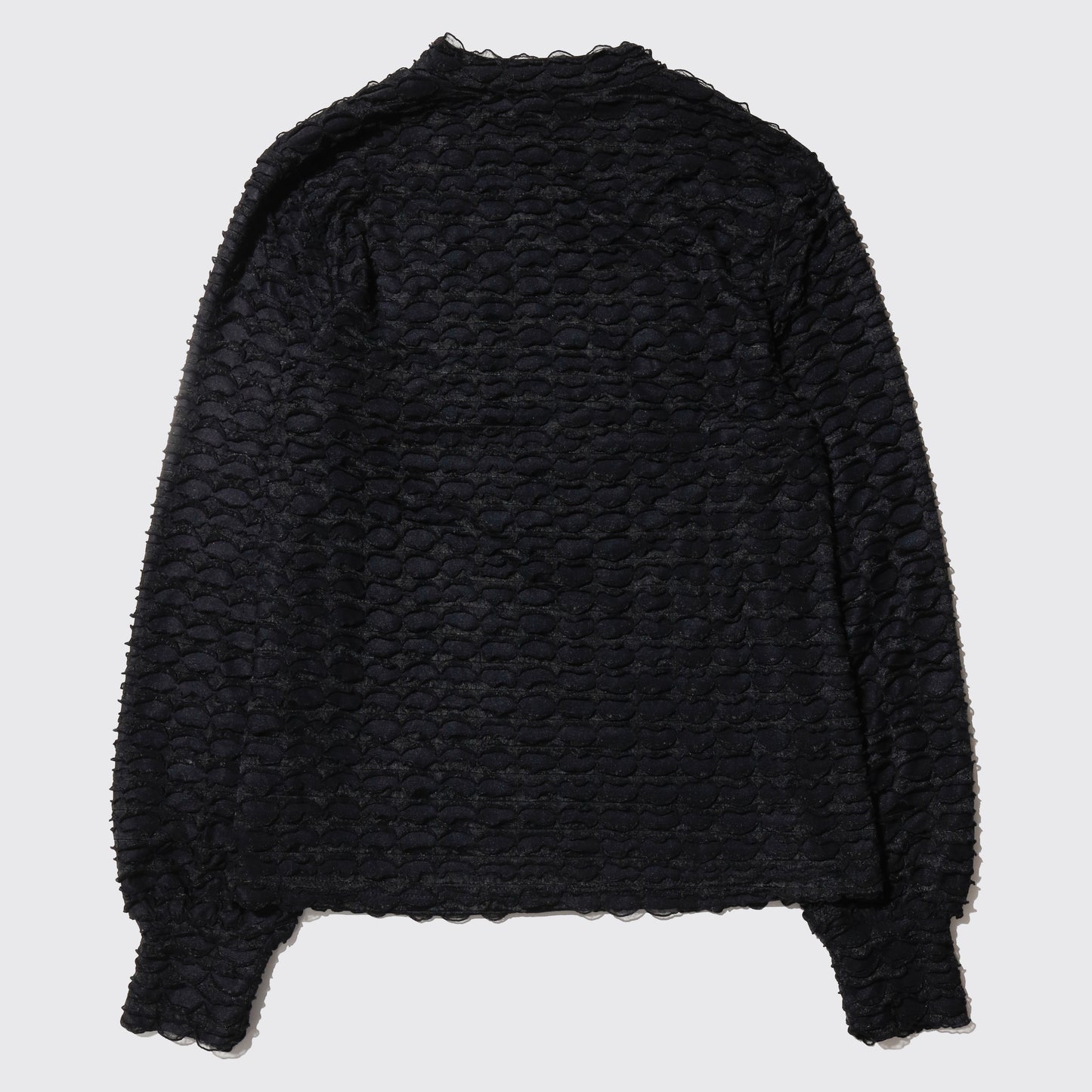 vintage textured frill cut sew