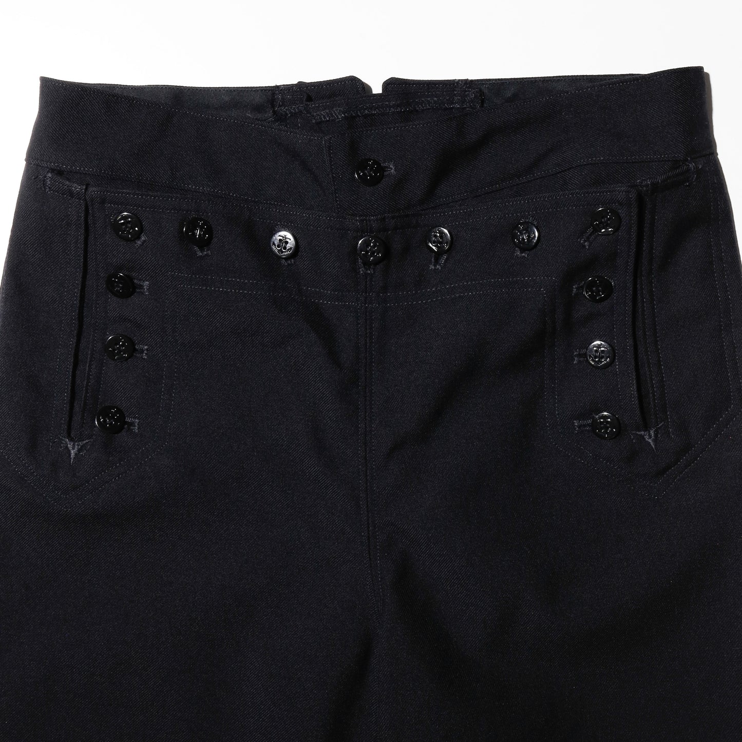 vintage twill sailor trousers