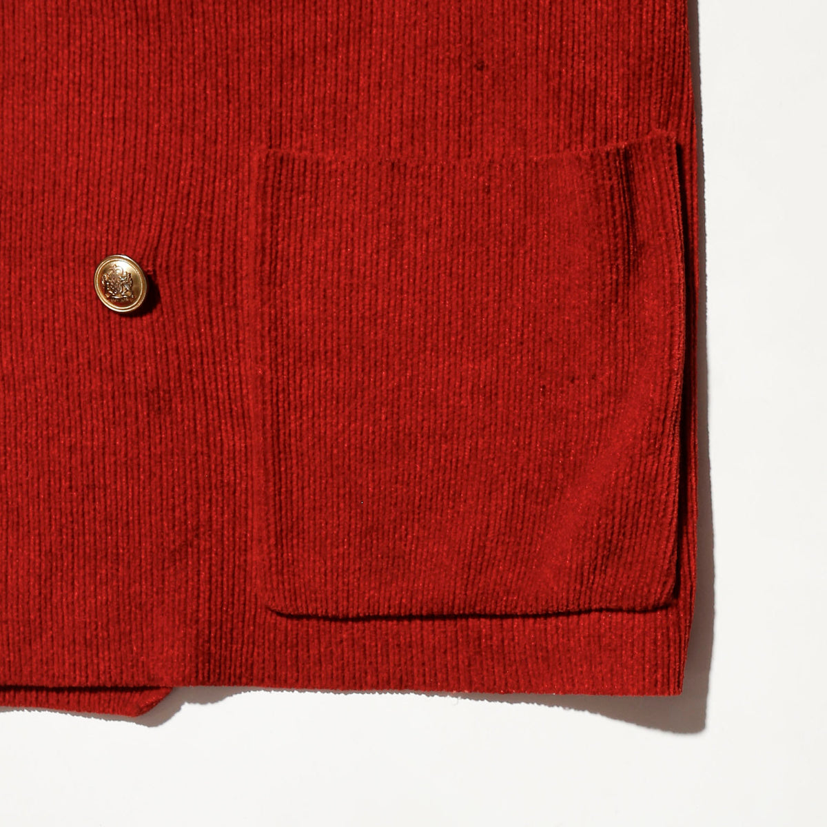 vintage lauren ralph lauren emblem double breasted knit blazer