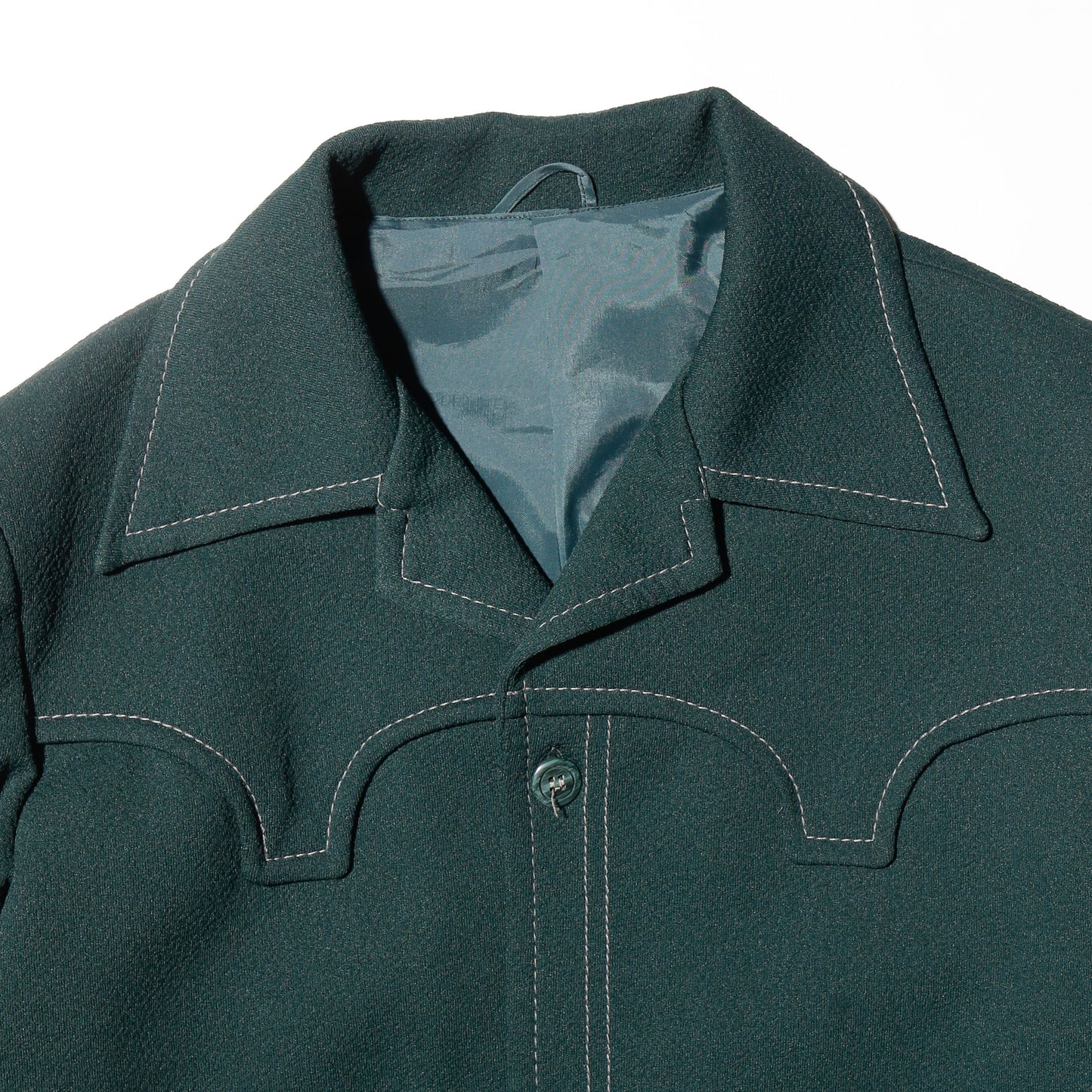 vintage 70's poly trucker jacket