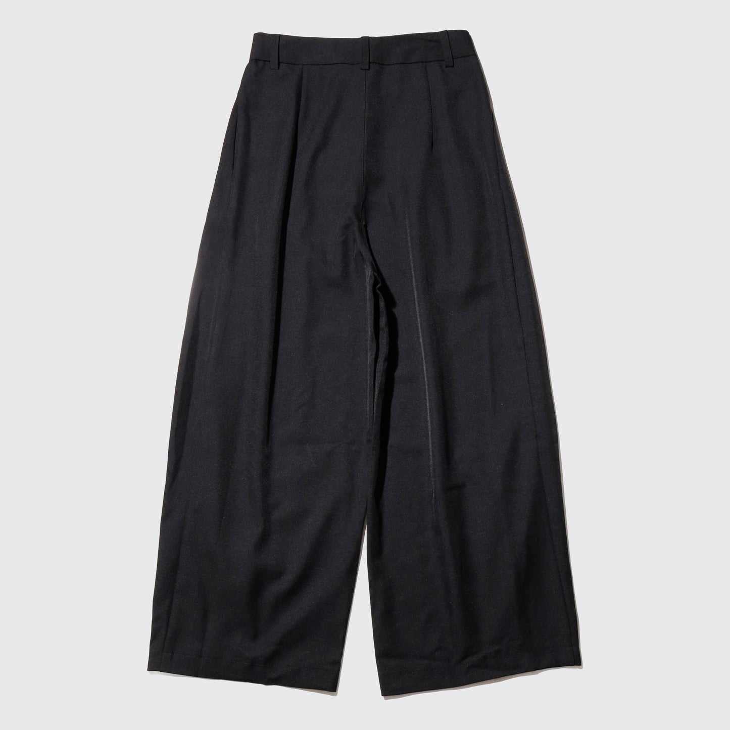 vintage tucked curve wide slacks