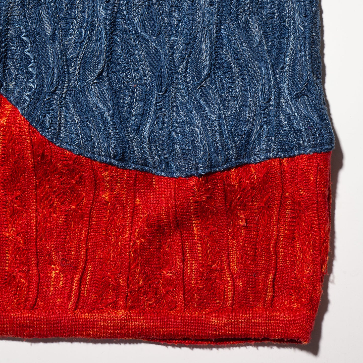 vintage coogi switch 3d knit sweater