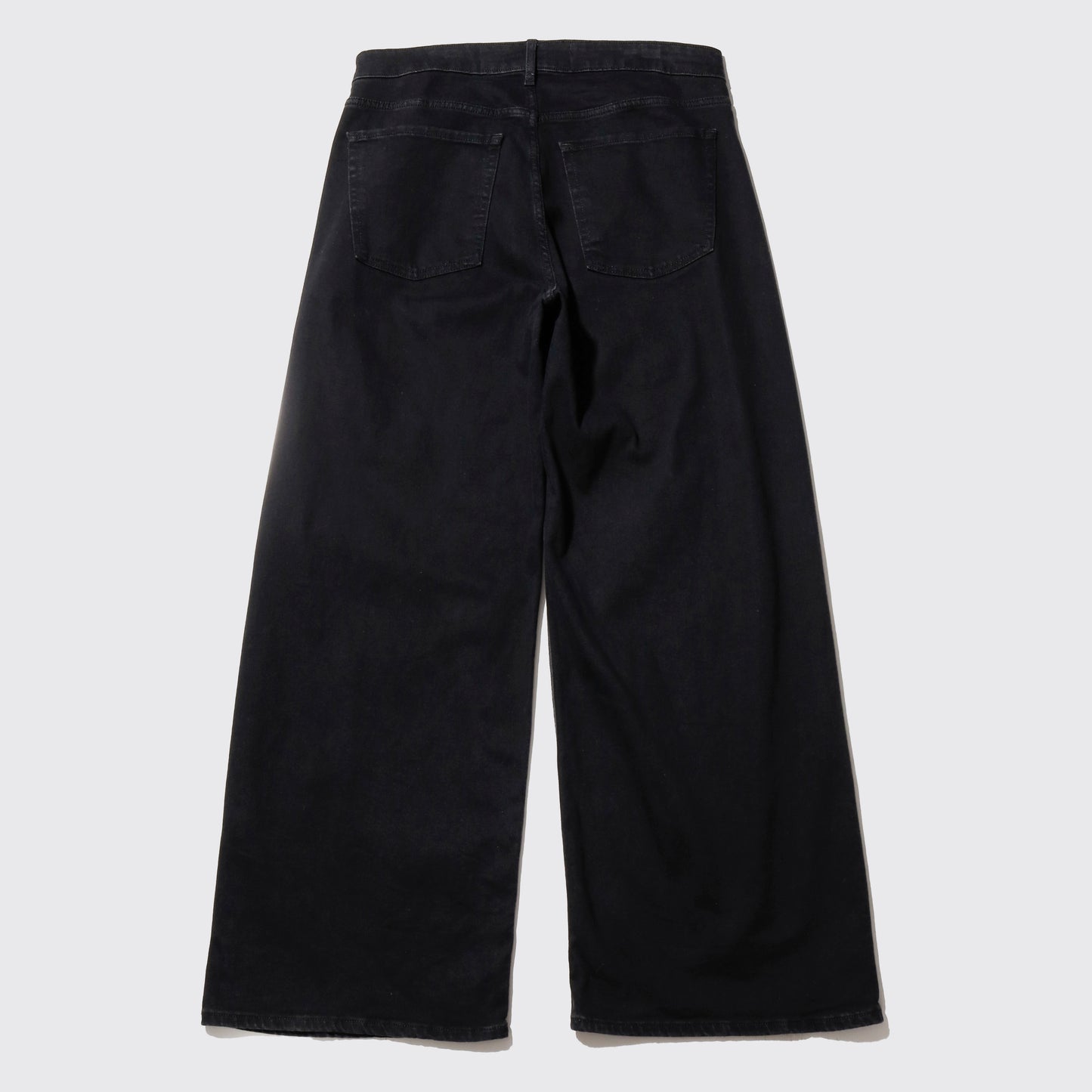 vintage tucked wide leg jeans