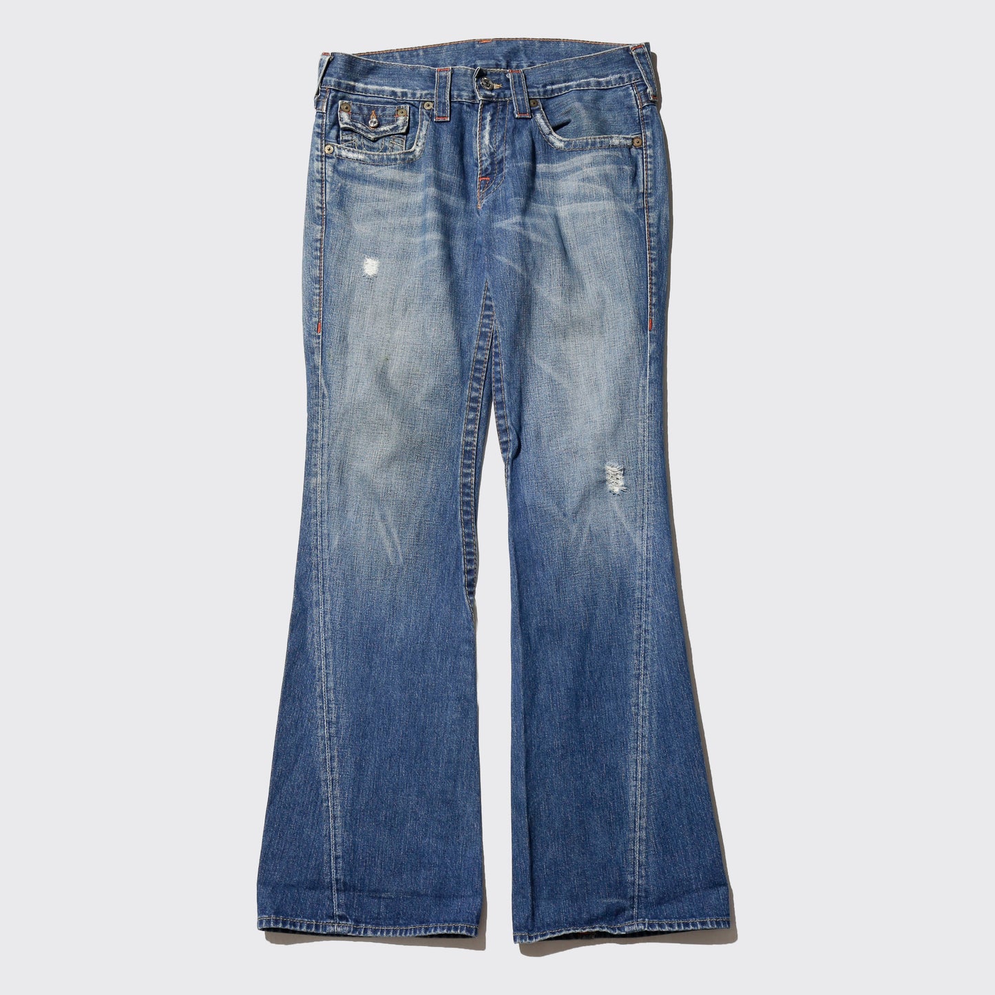 vintage true religion crush flare jeans