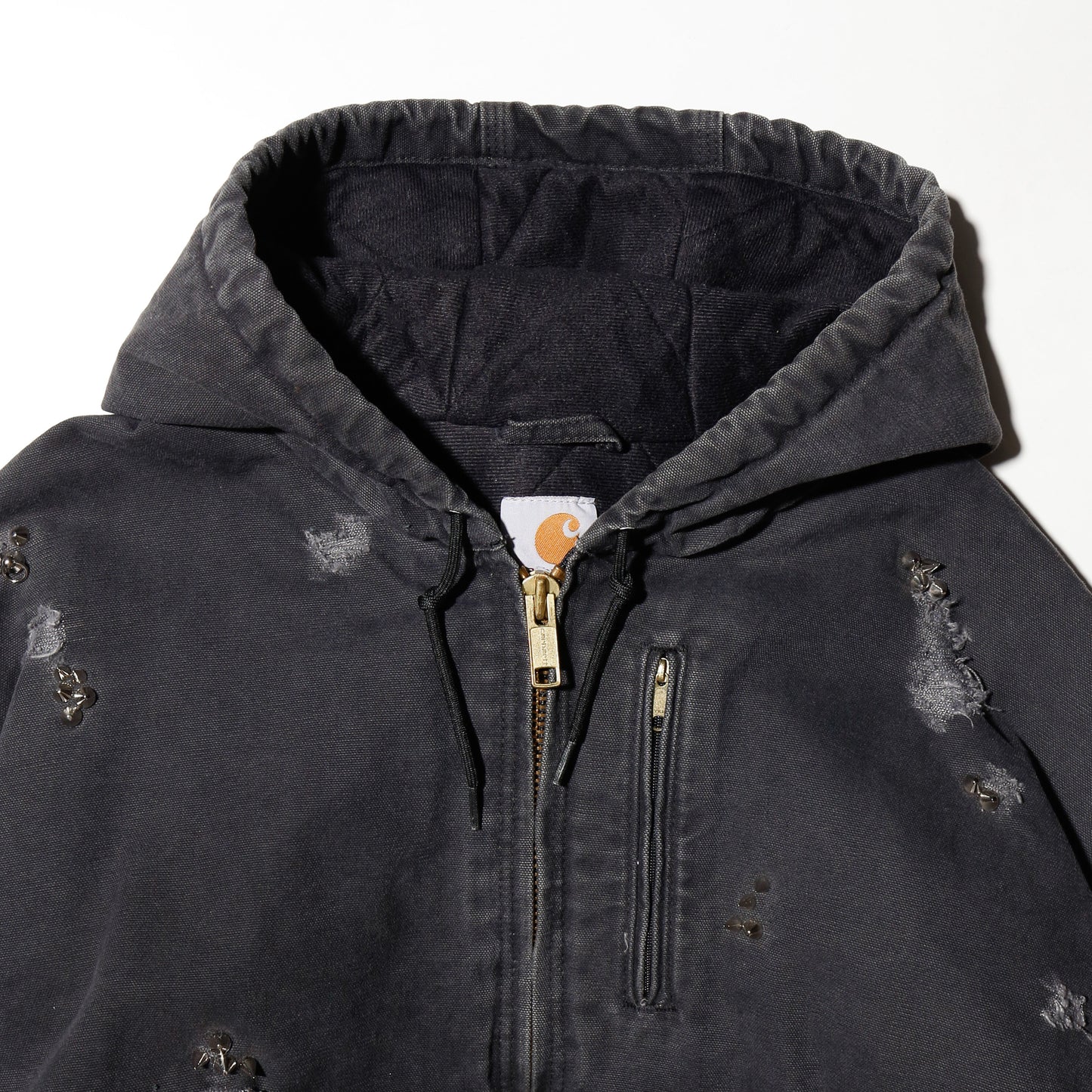 *one-off carhartt studs broken active jacket