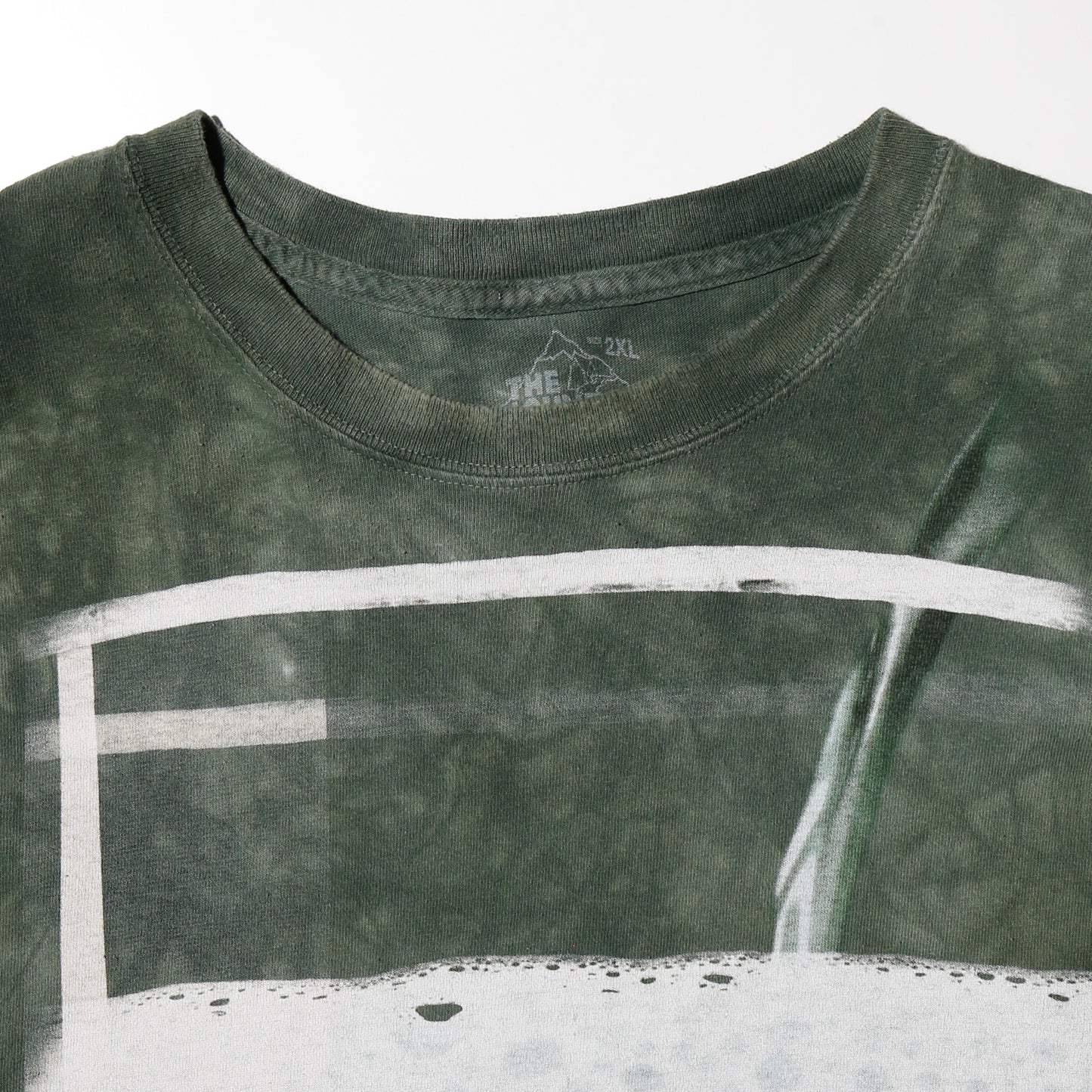 vintage 00's blured n/s t-shirt