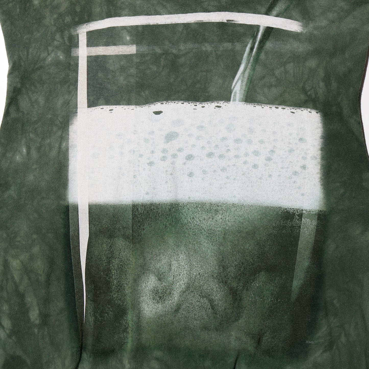 vintage 00's blured n/s t-shirt