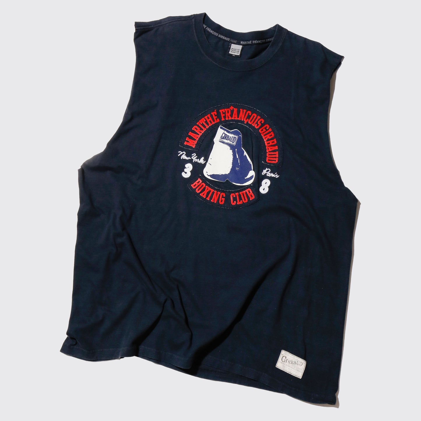 vintage 00's Marithé + François Girbaud boxing club long n/s t-shirt