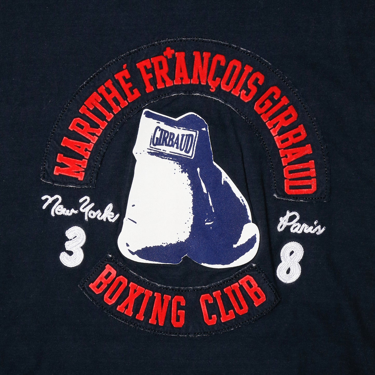 vintage 00's Marithé + François Girbaud boxing club long n/s t-shirt