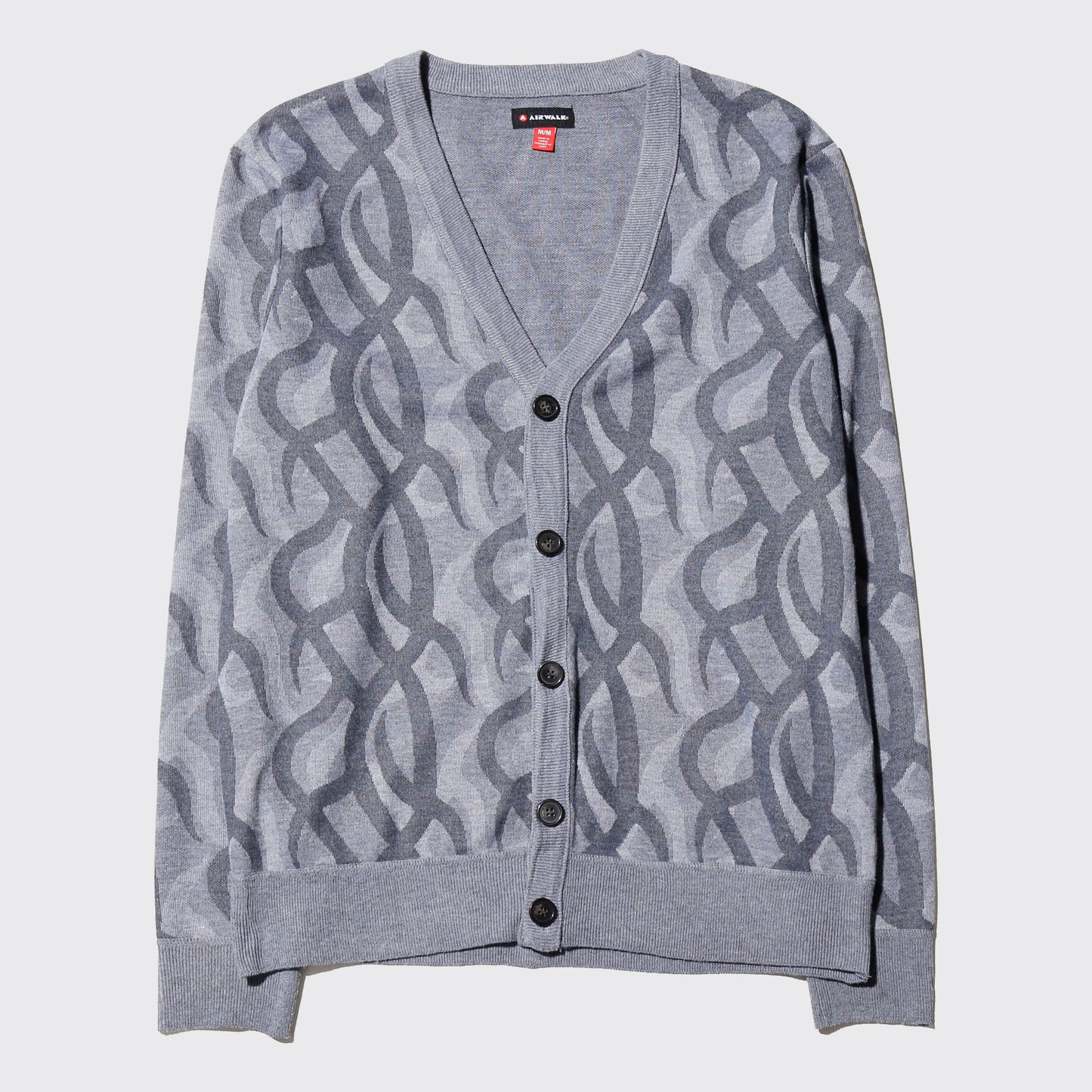 vintage 90' airwalk tribal cardigan